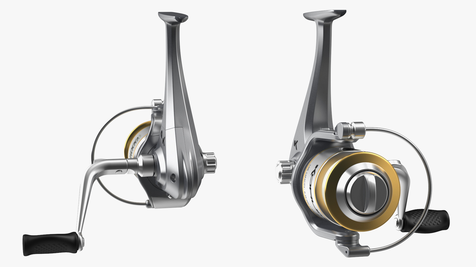 3D Spinning Fishing Reel