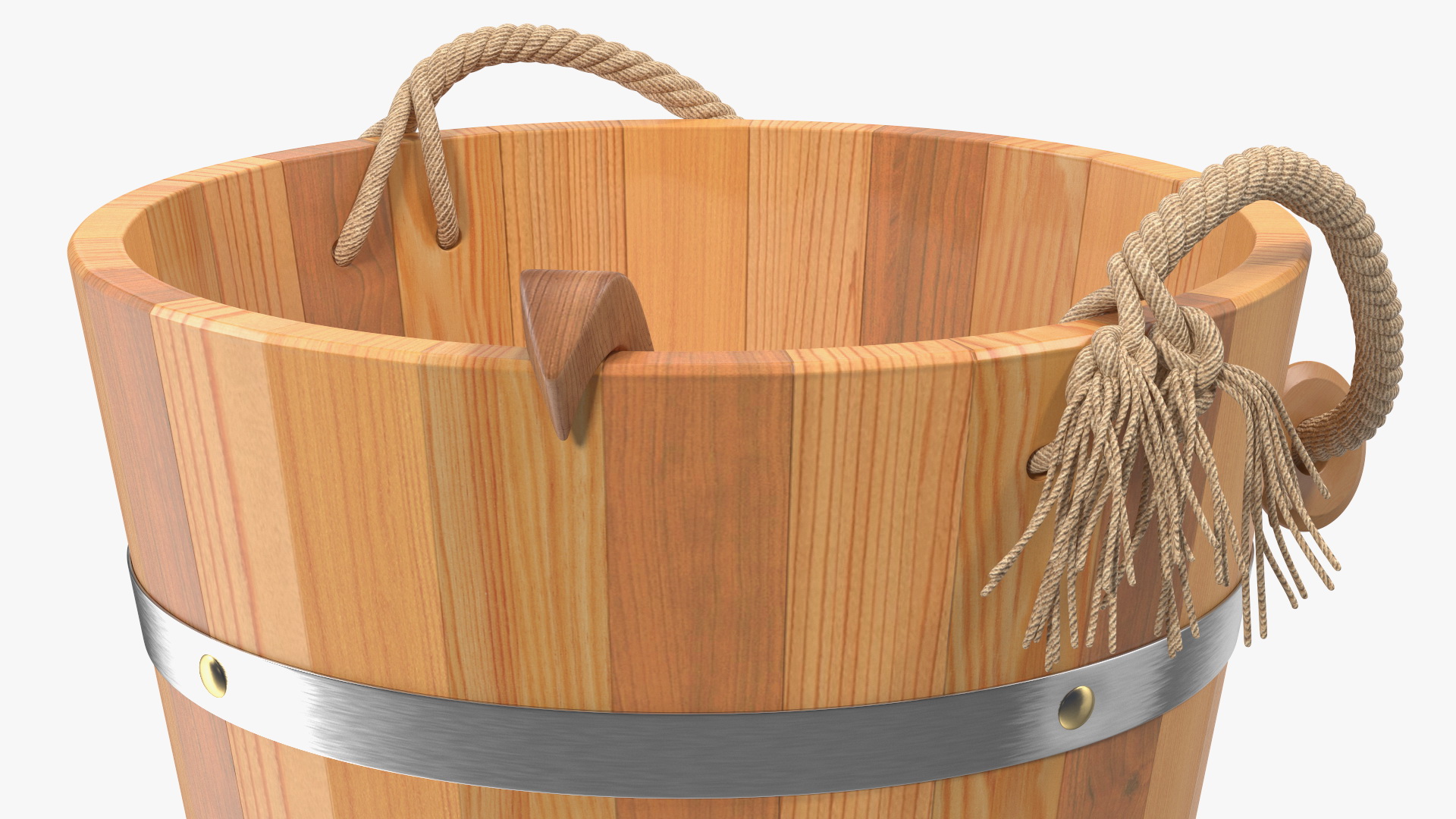 3D Sauna Bucket with Ladle model