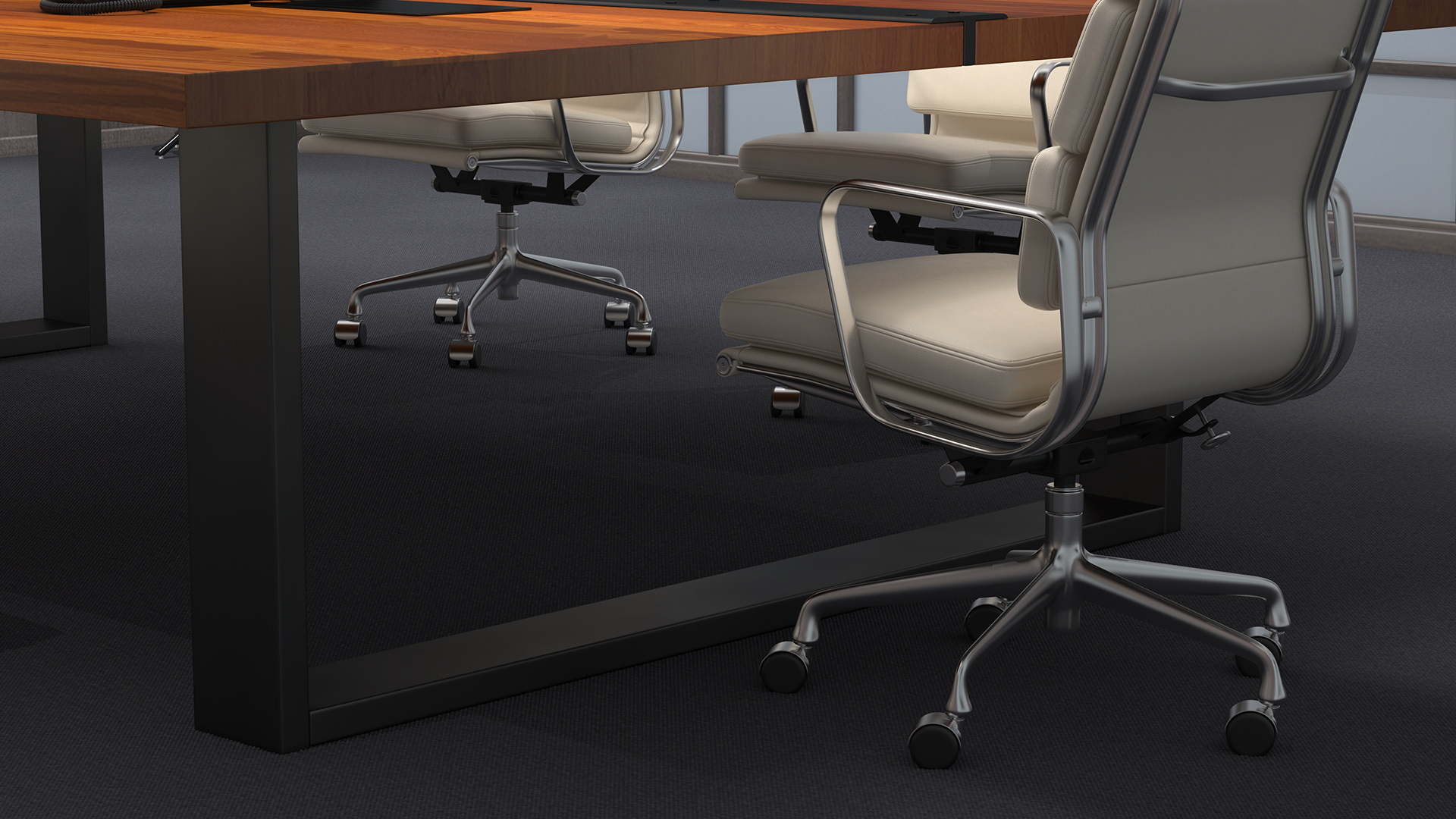 Furnished Office Meeting Room 3D model