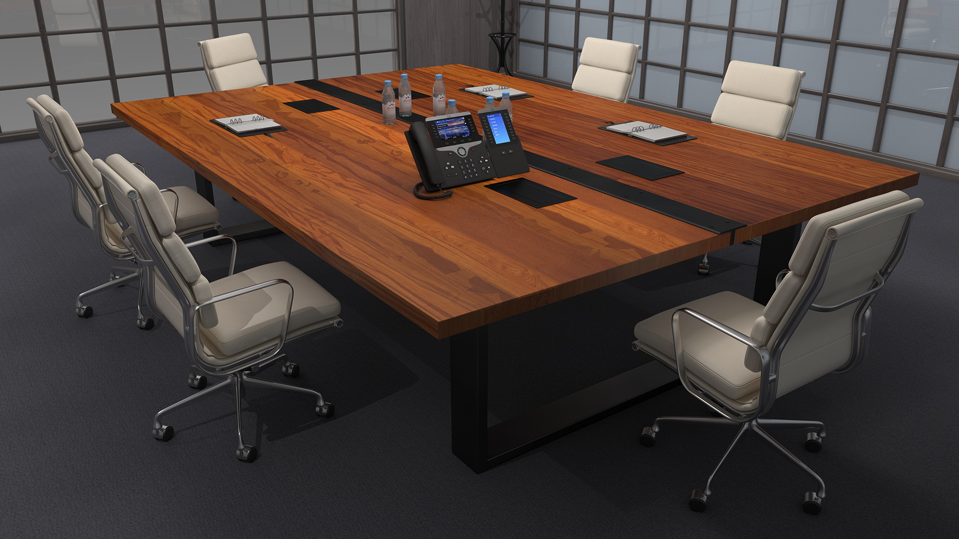 Furnished Office Meeting Room 3D model