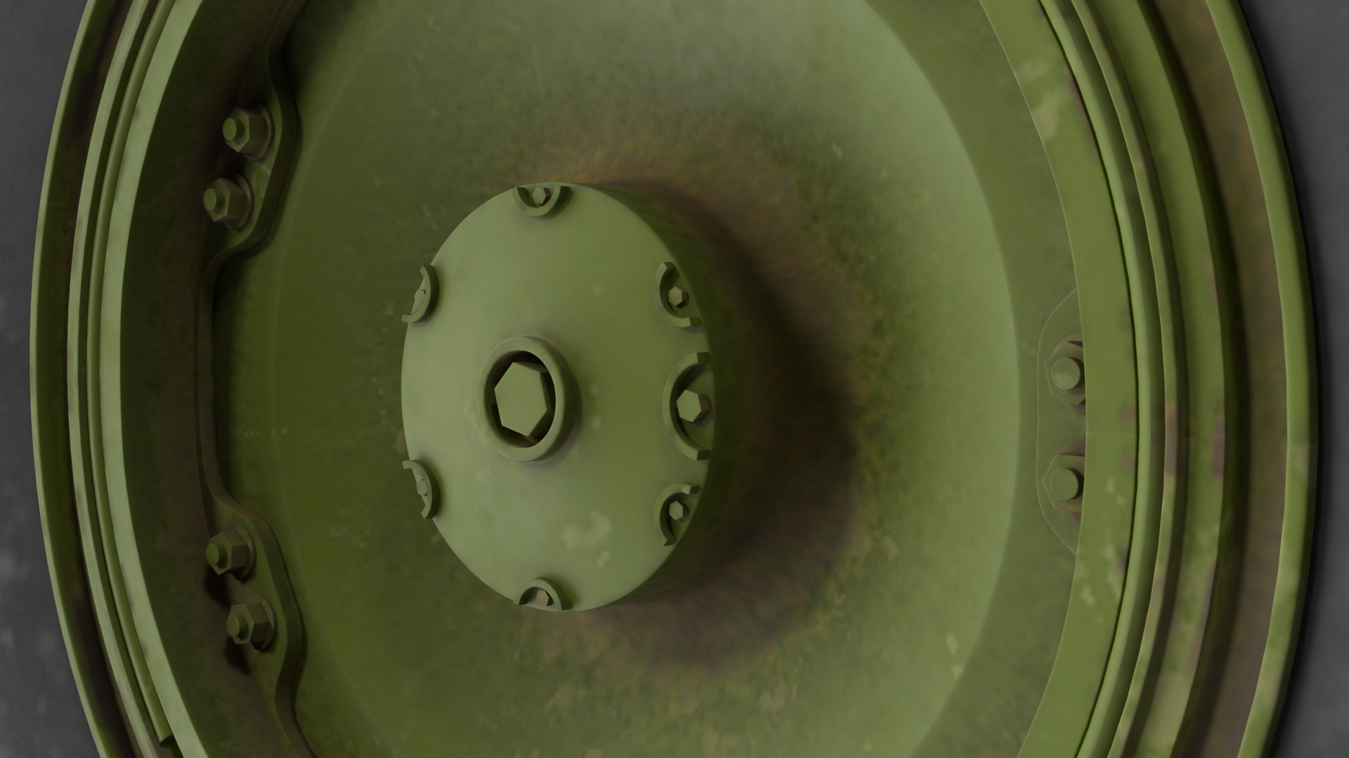 3D Heavy Duty Wheel