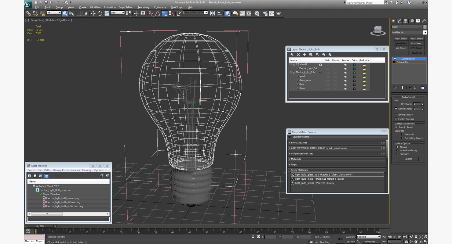 Electric Light Bulb 3D model