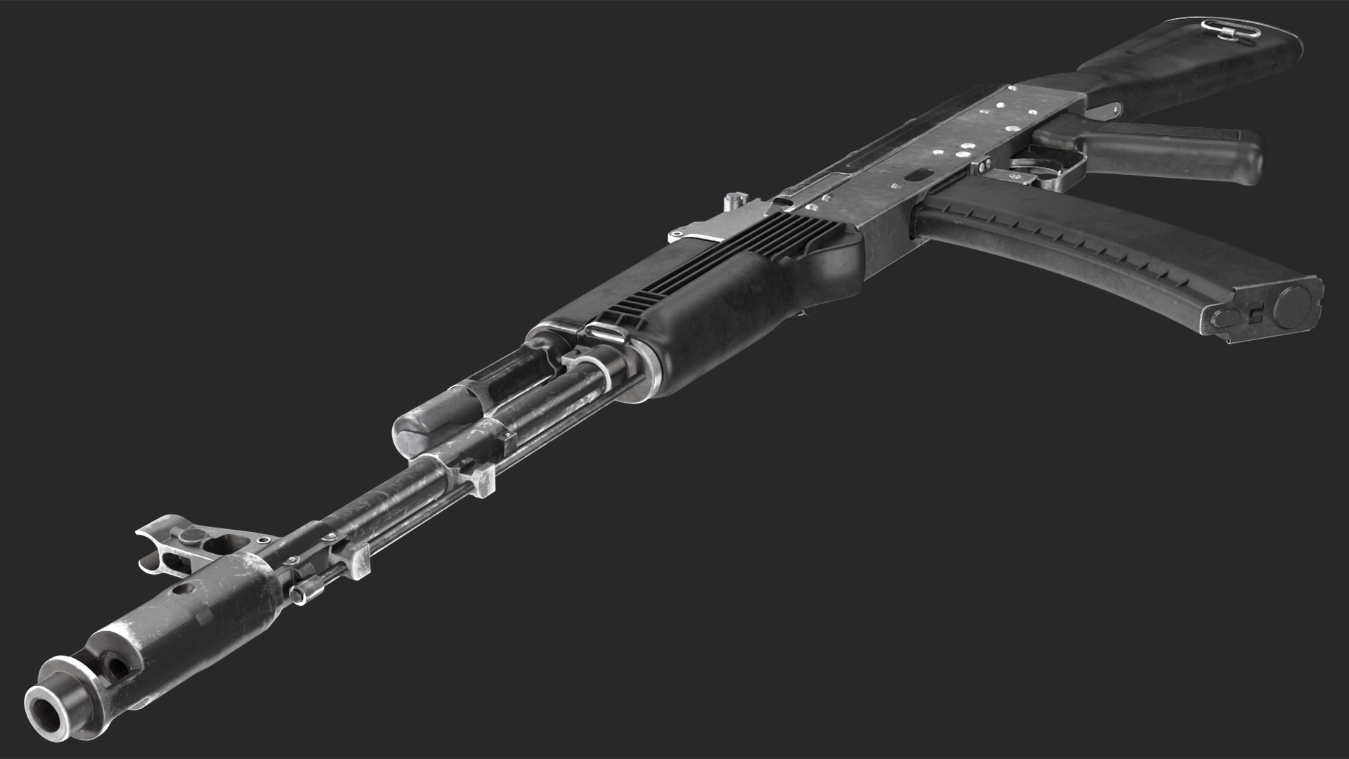 AK-74 Assault Rifle 3D model