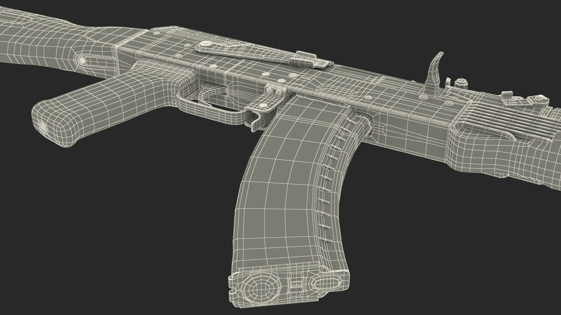 AK-74 Assault Rifle 3D model