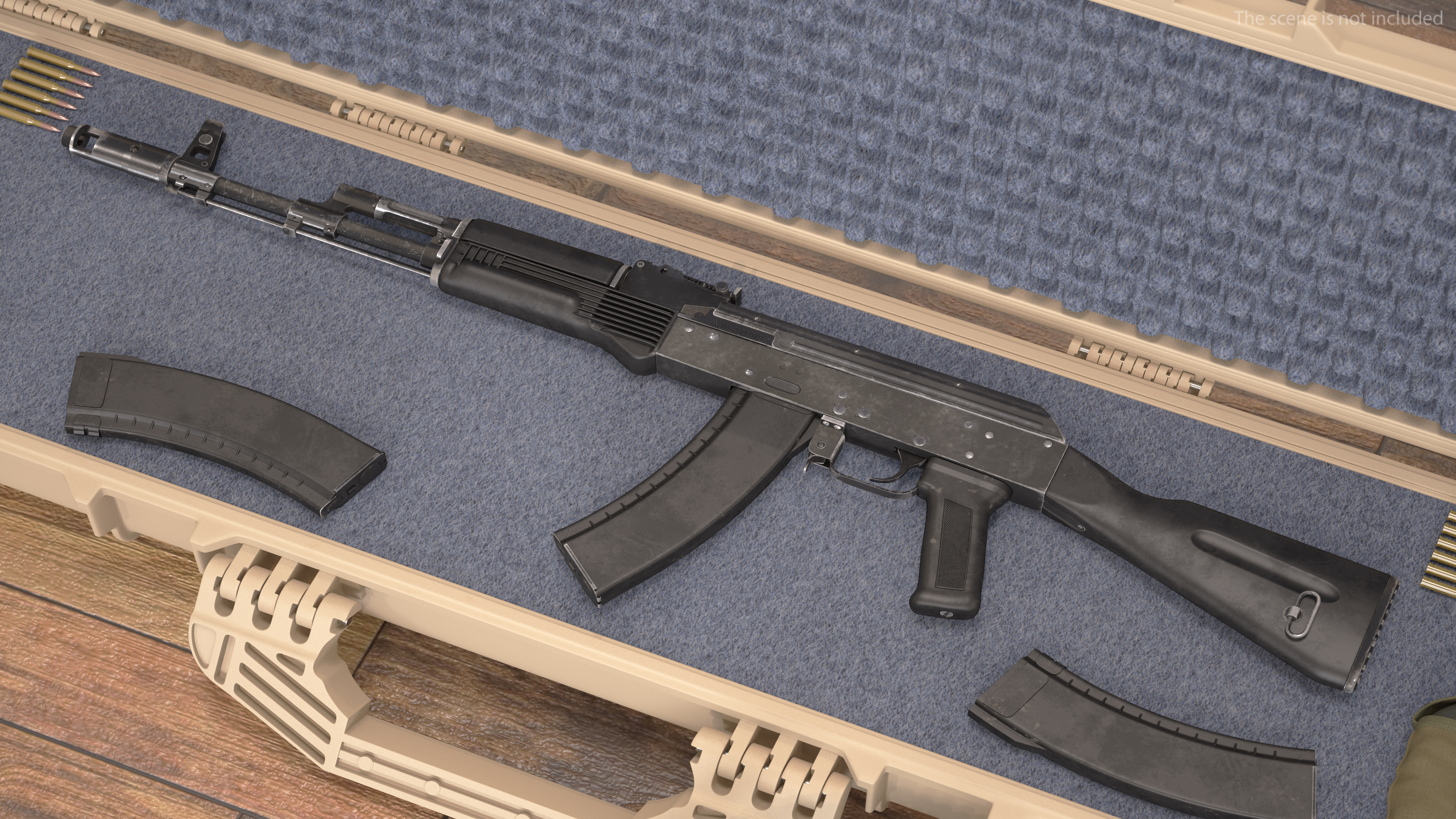 AK-74 Assault Rifle 3D model