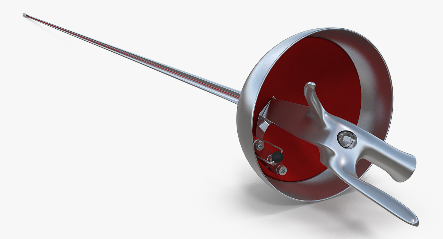 3D Fencing Sabre model