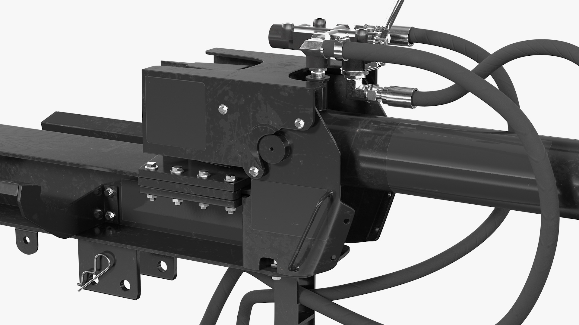 Hydraulic Log Splitter 3D