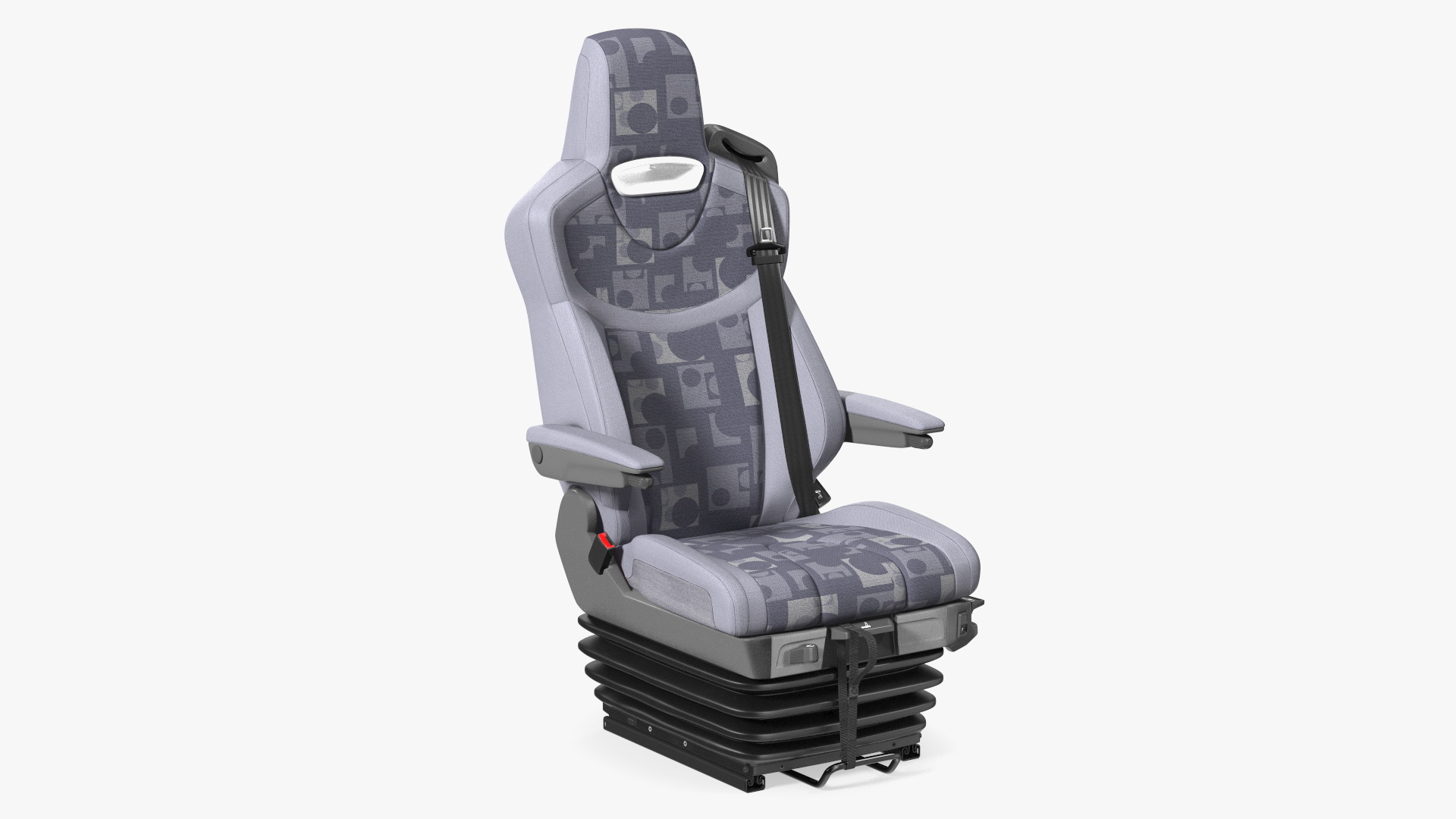 3D Commercial Truck Driver Seat model