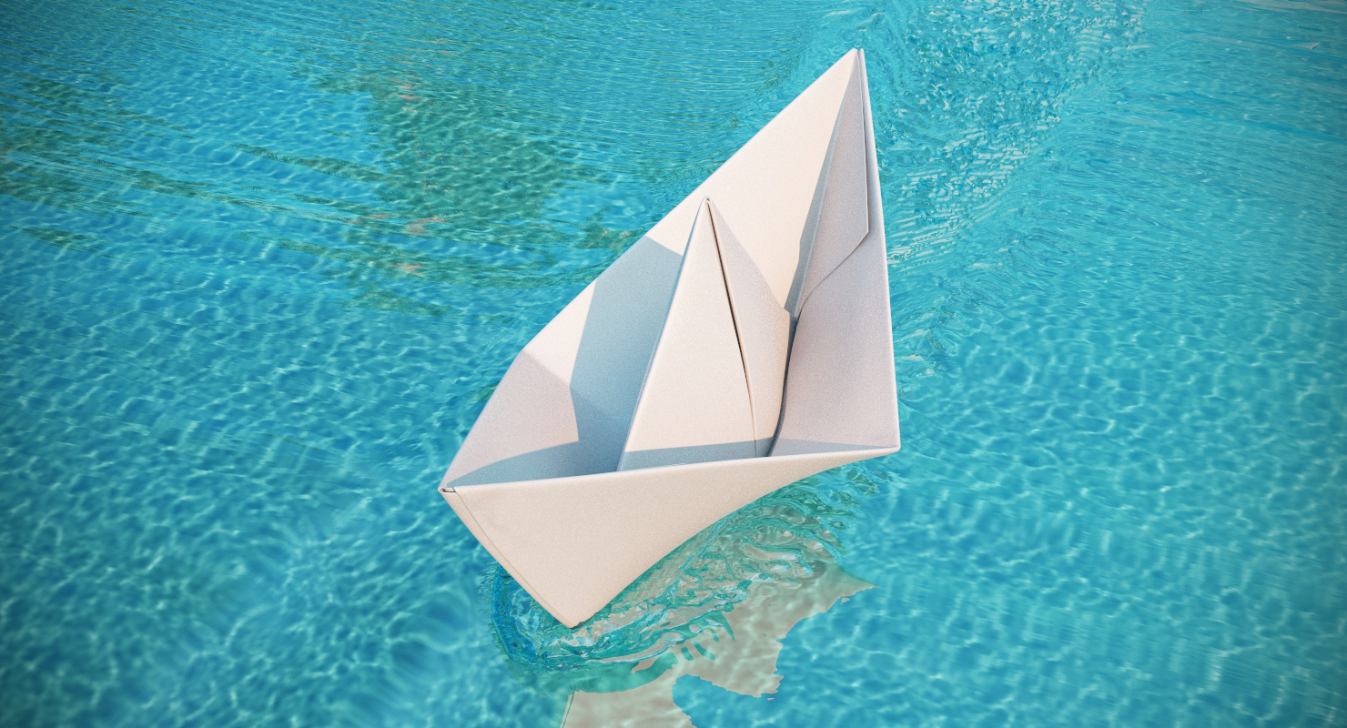 3D model Paper Boat