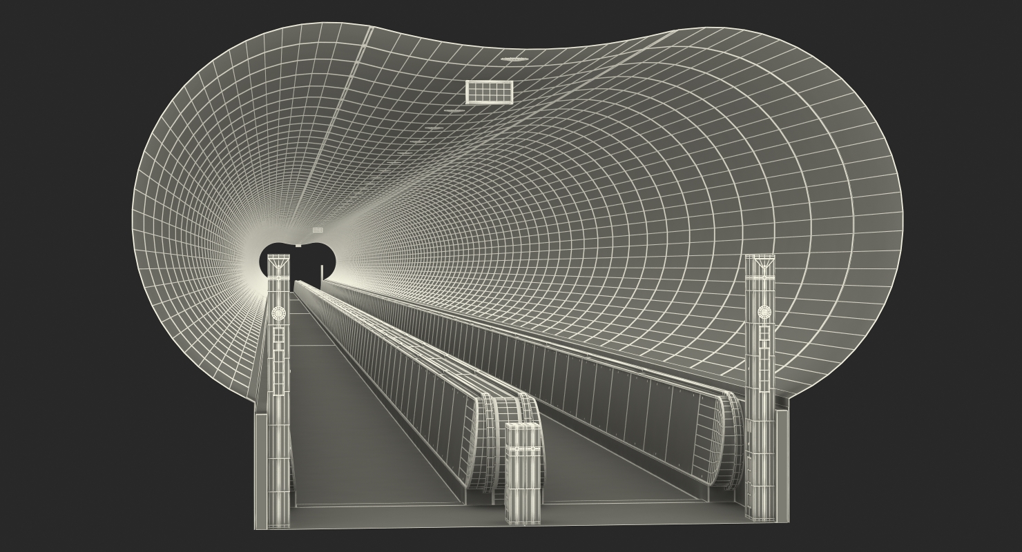 Travelator Tunnel 3D