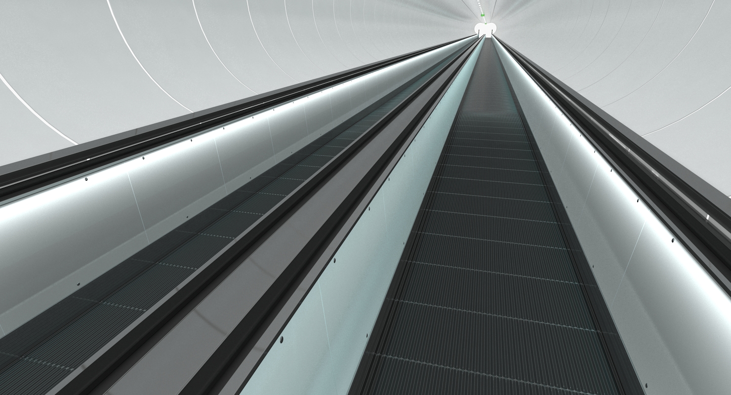 Travelator Tunnel 3D