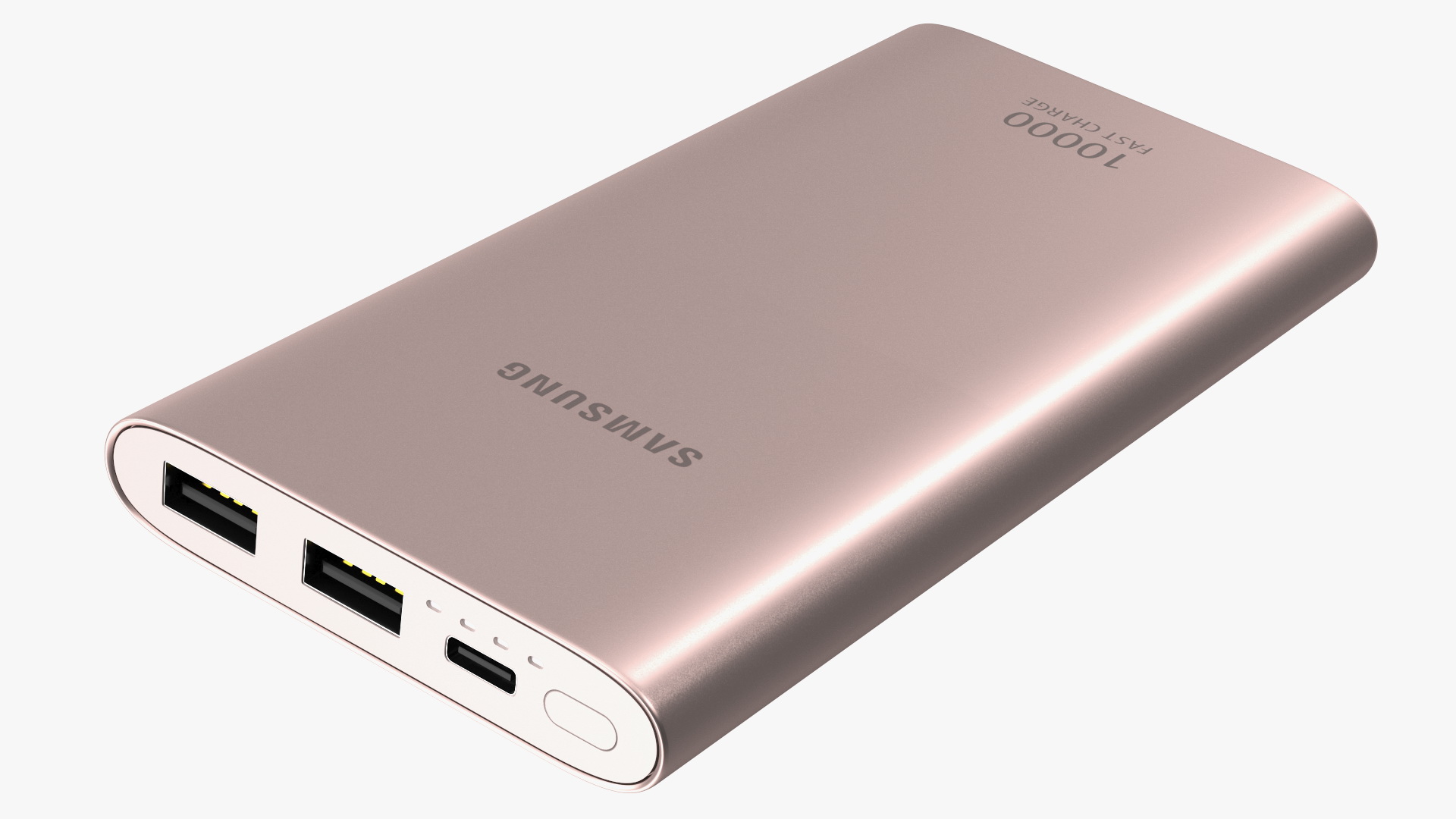 Samsung Battery Pack 10000mAh Pink 3D model