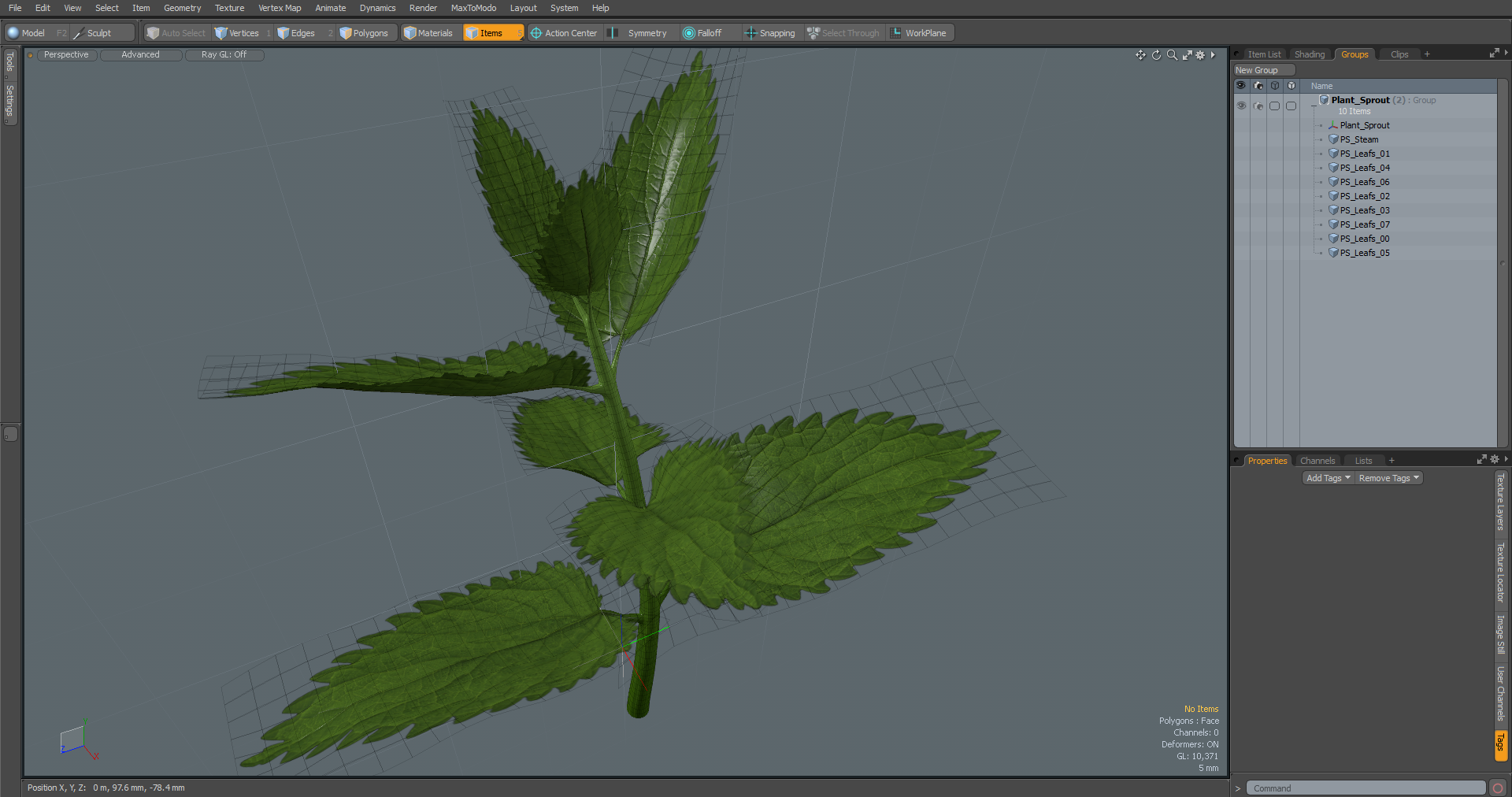 Plant Sprout 3D