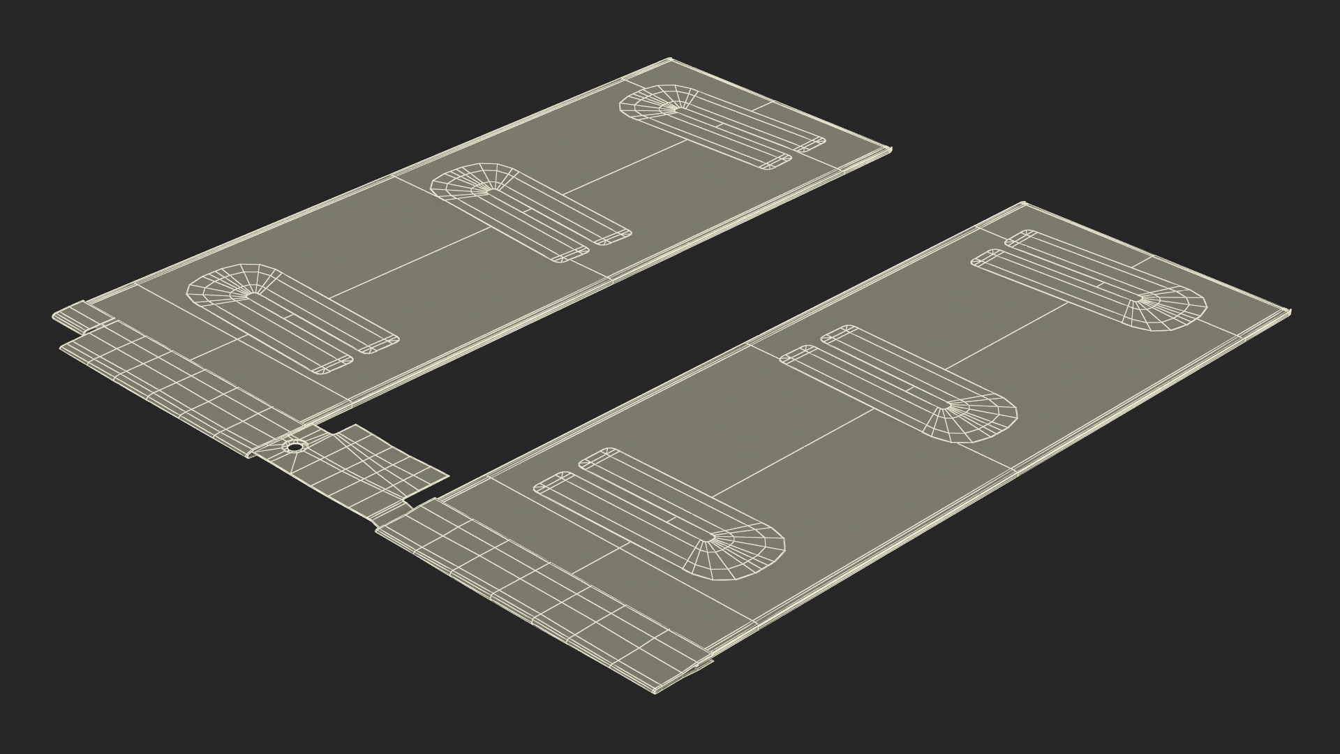 3D 12 9 iPad Pro Battery Module model