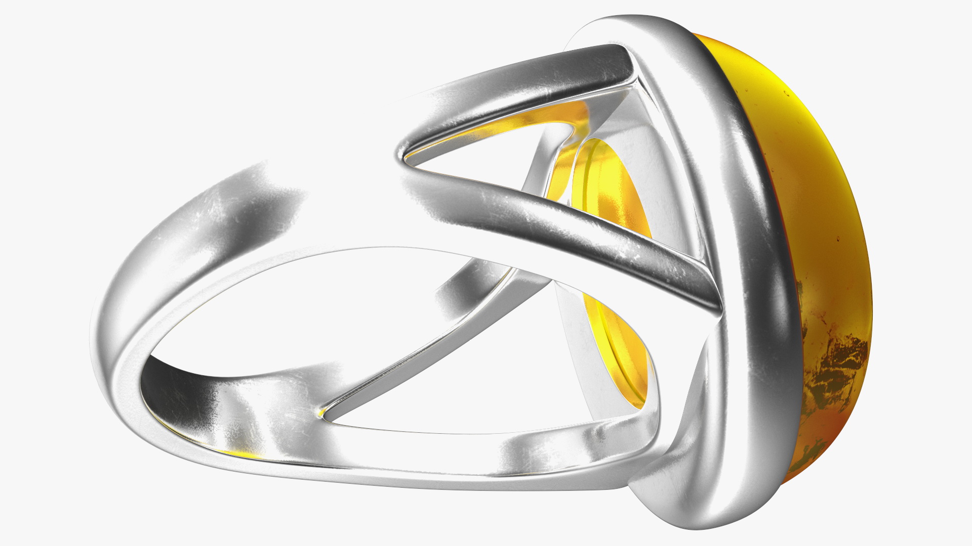 3D model Amber Ring