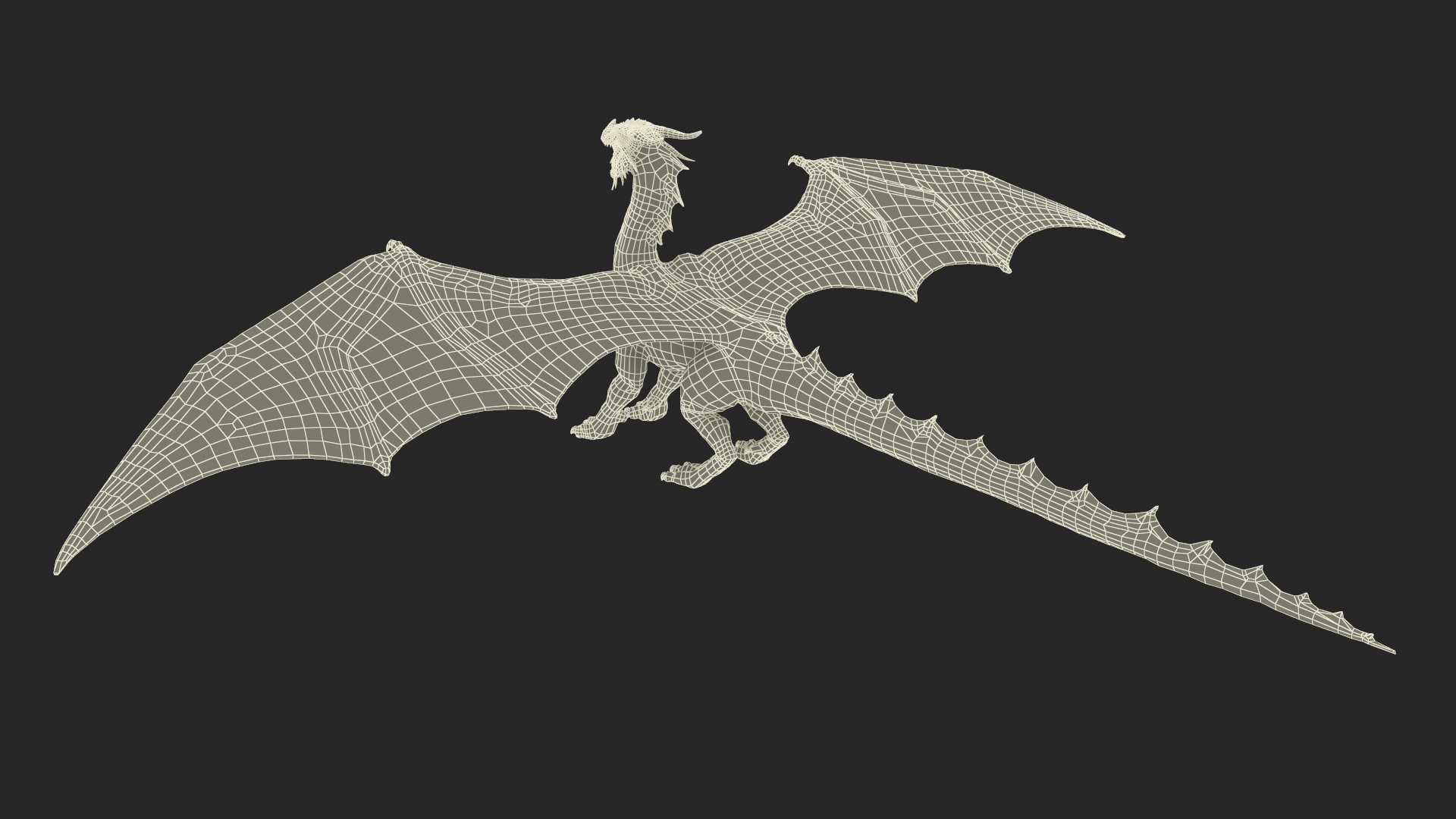 3D Ancient Dragon Rigged