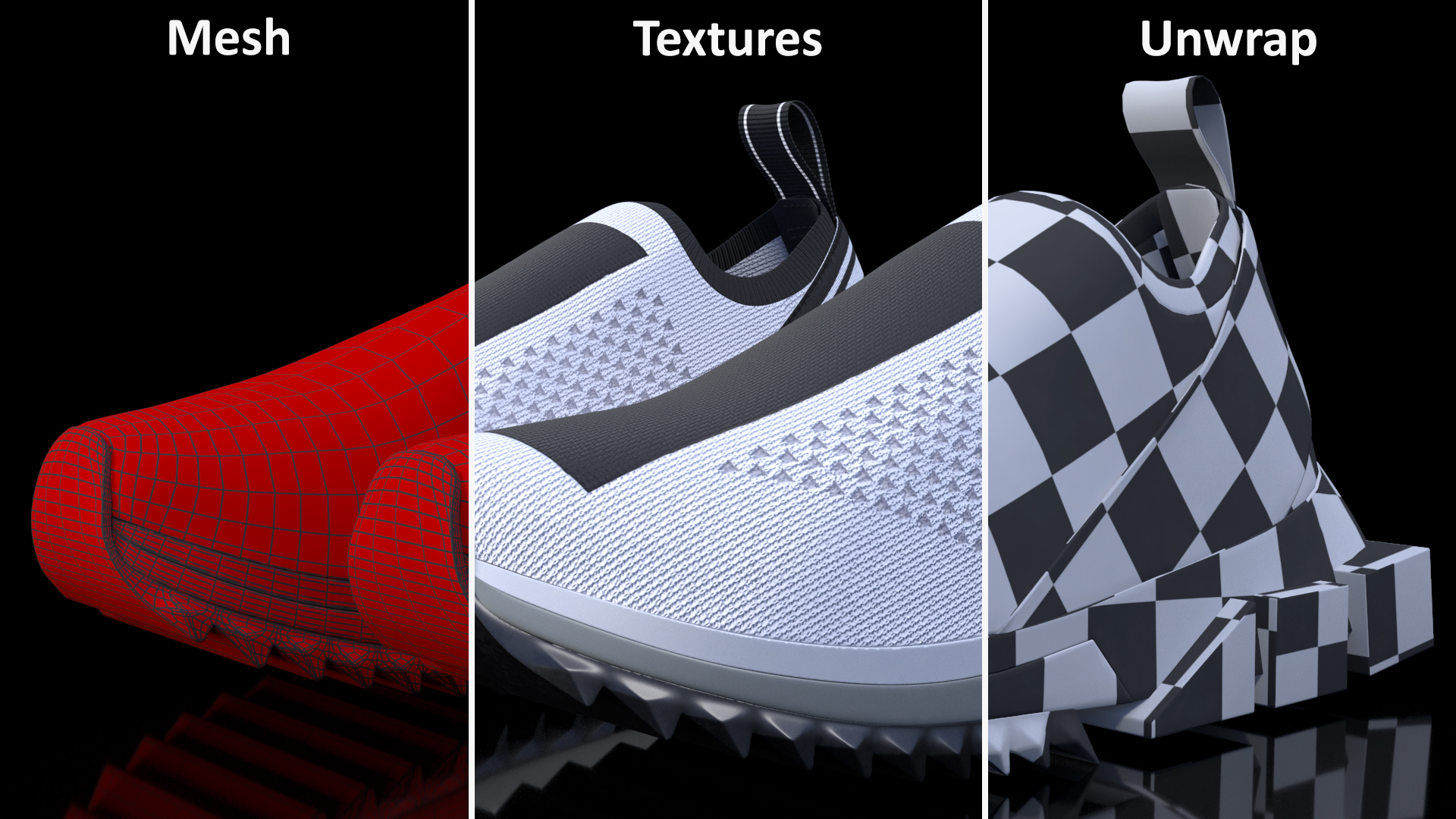 Sneakers White 3D model