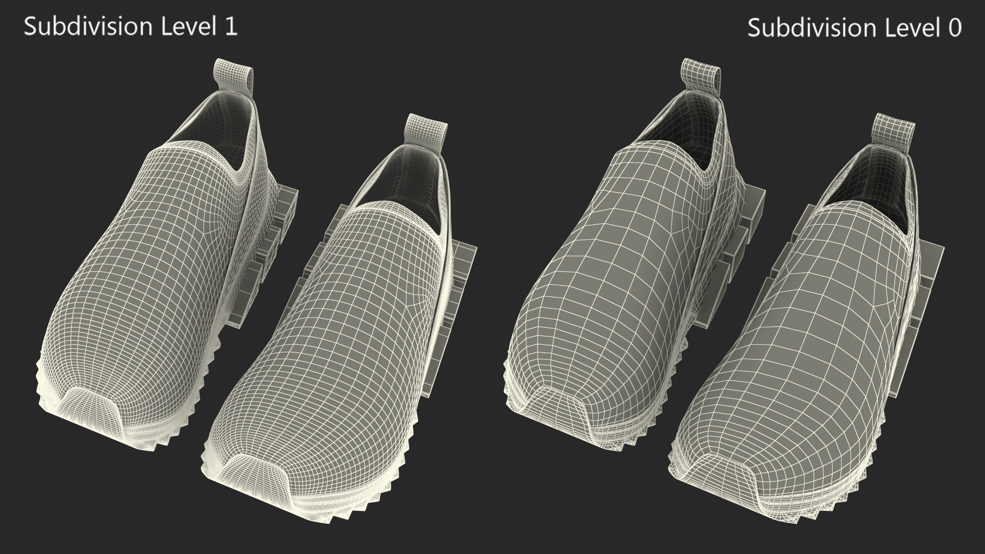 Sneakers White 3D model