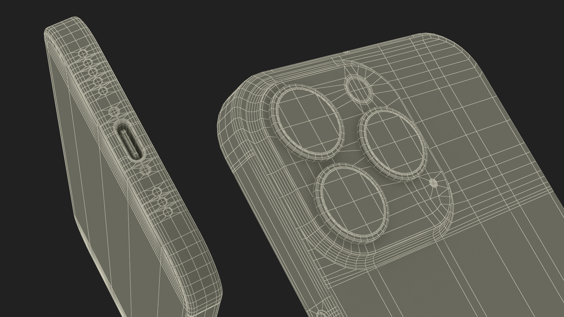 3D IPhone 16 Pro and MagSafe Battery Pack model