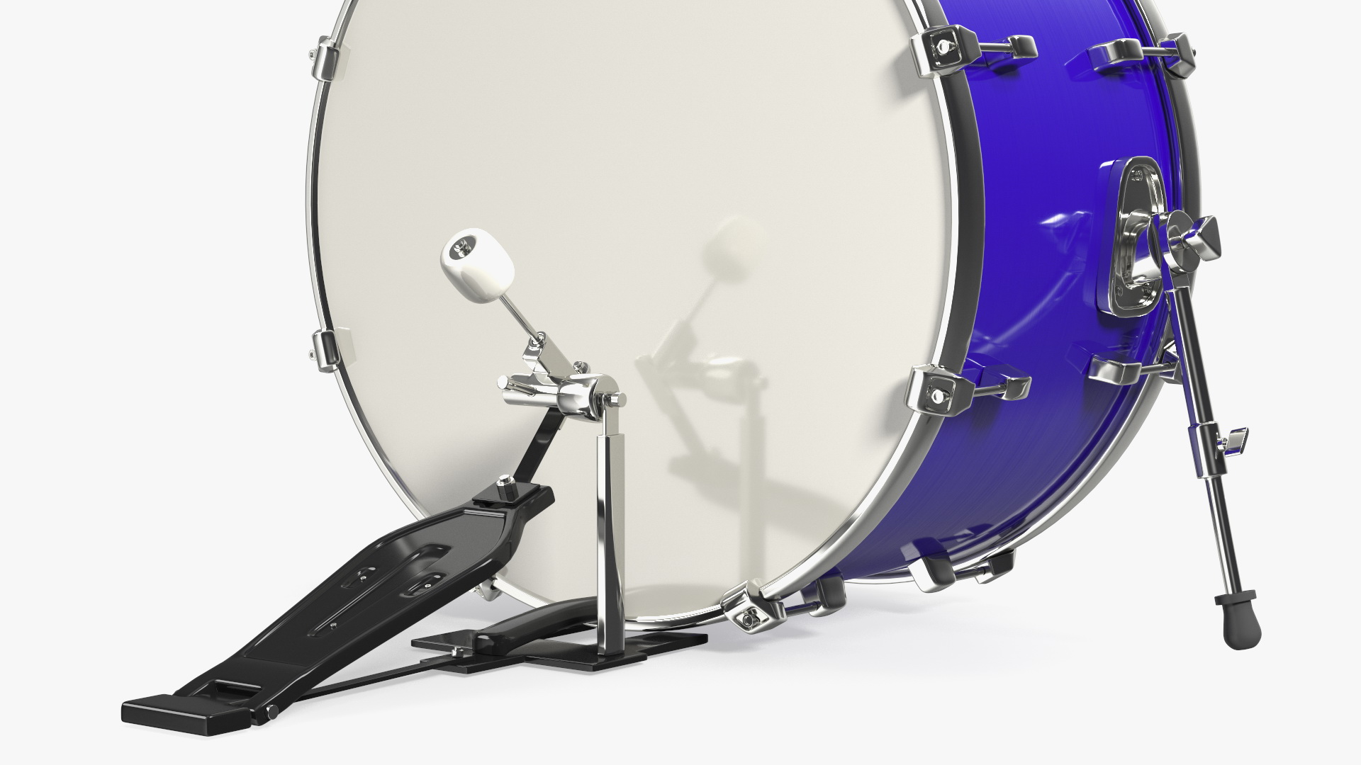 3D Bass Drum and Rack Toms model