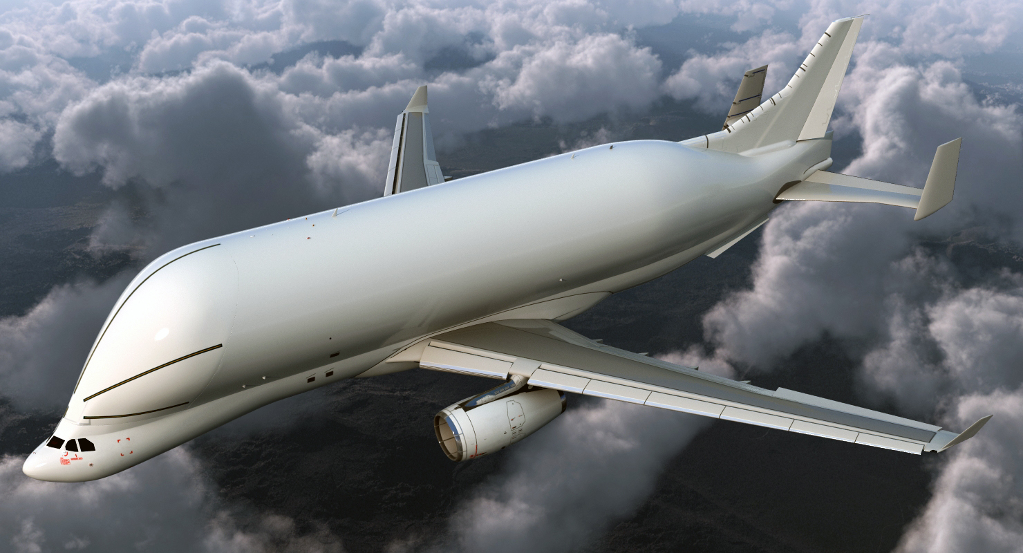 3D model Large Cargo Aircraft