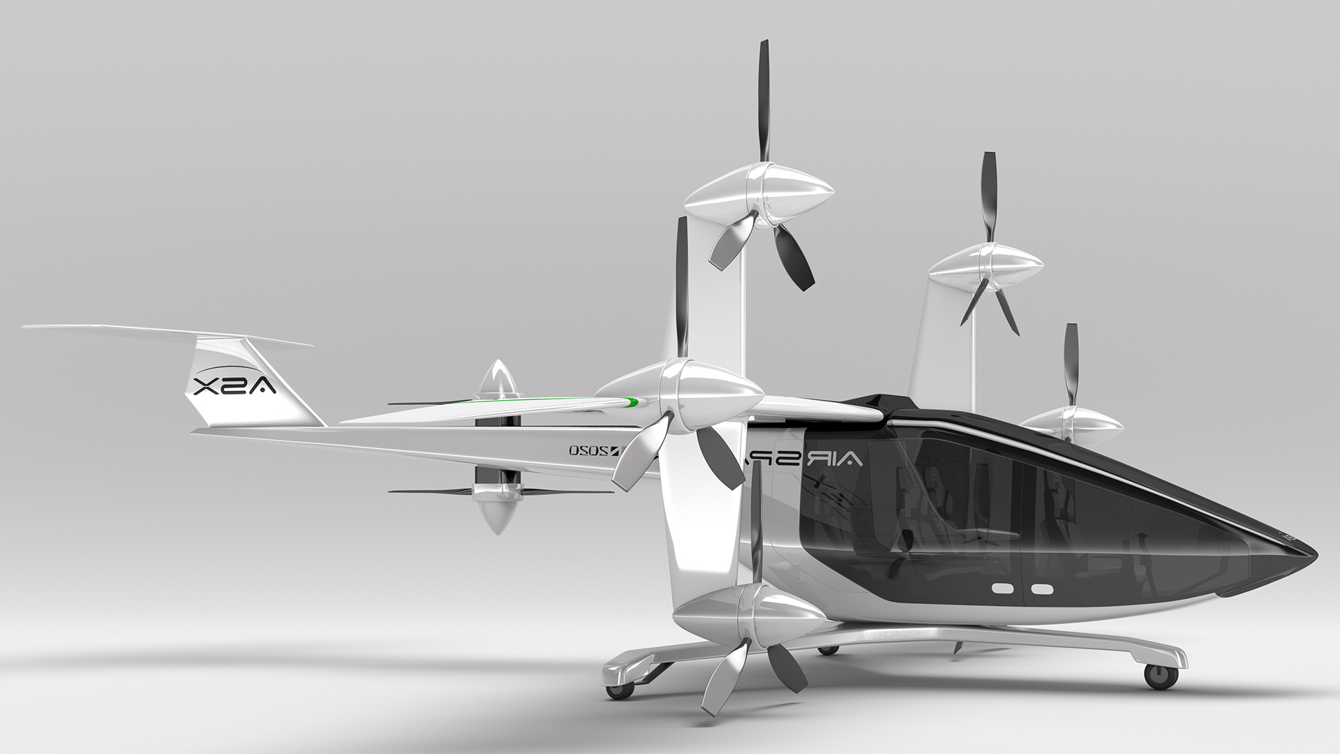 ASX MOBi-One V1 Aircraft 3D model