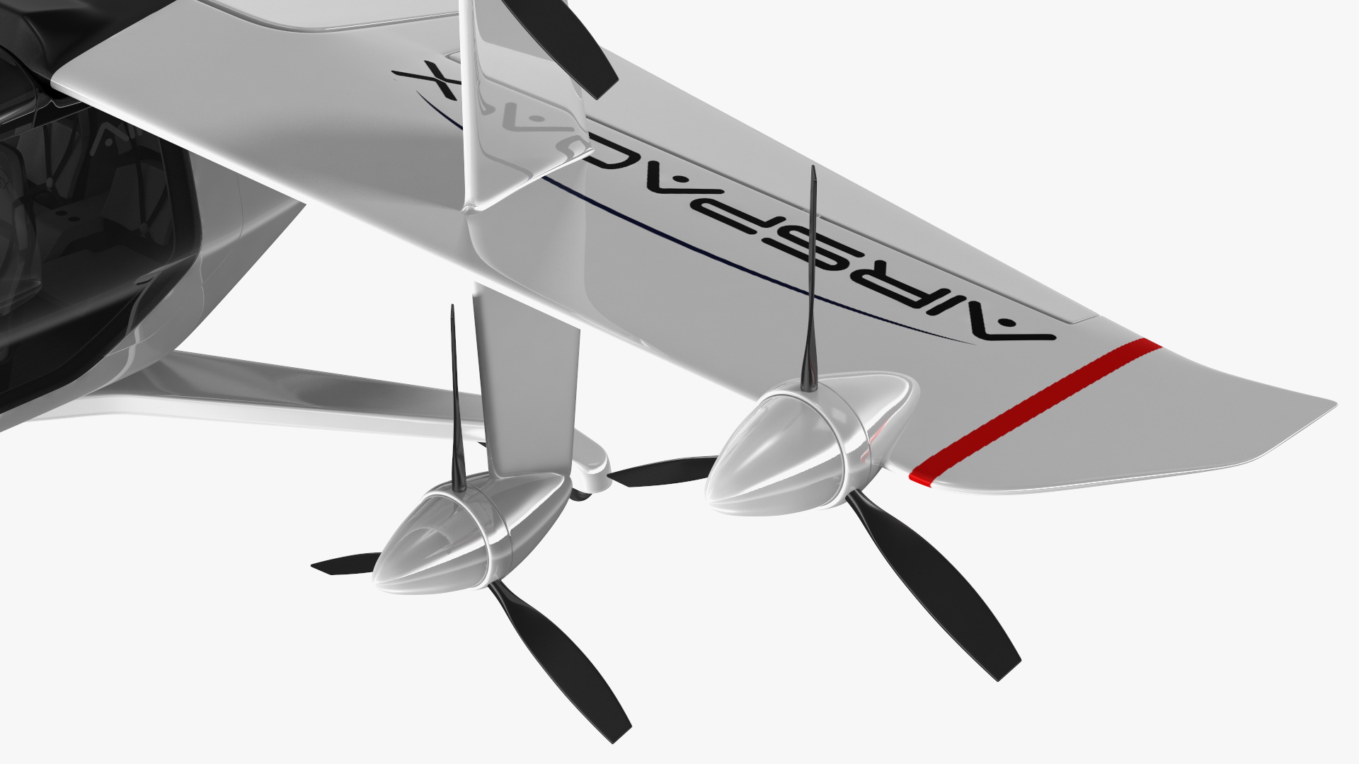 ASX MOBi-One V1 Aircraft 3D model