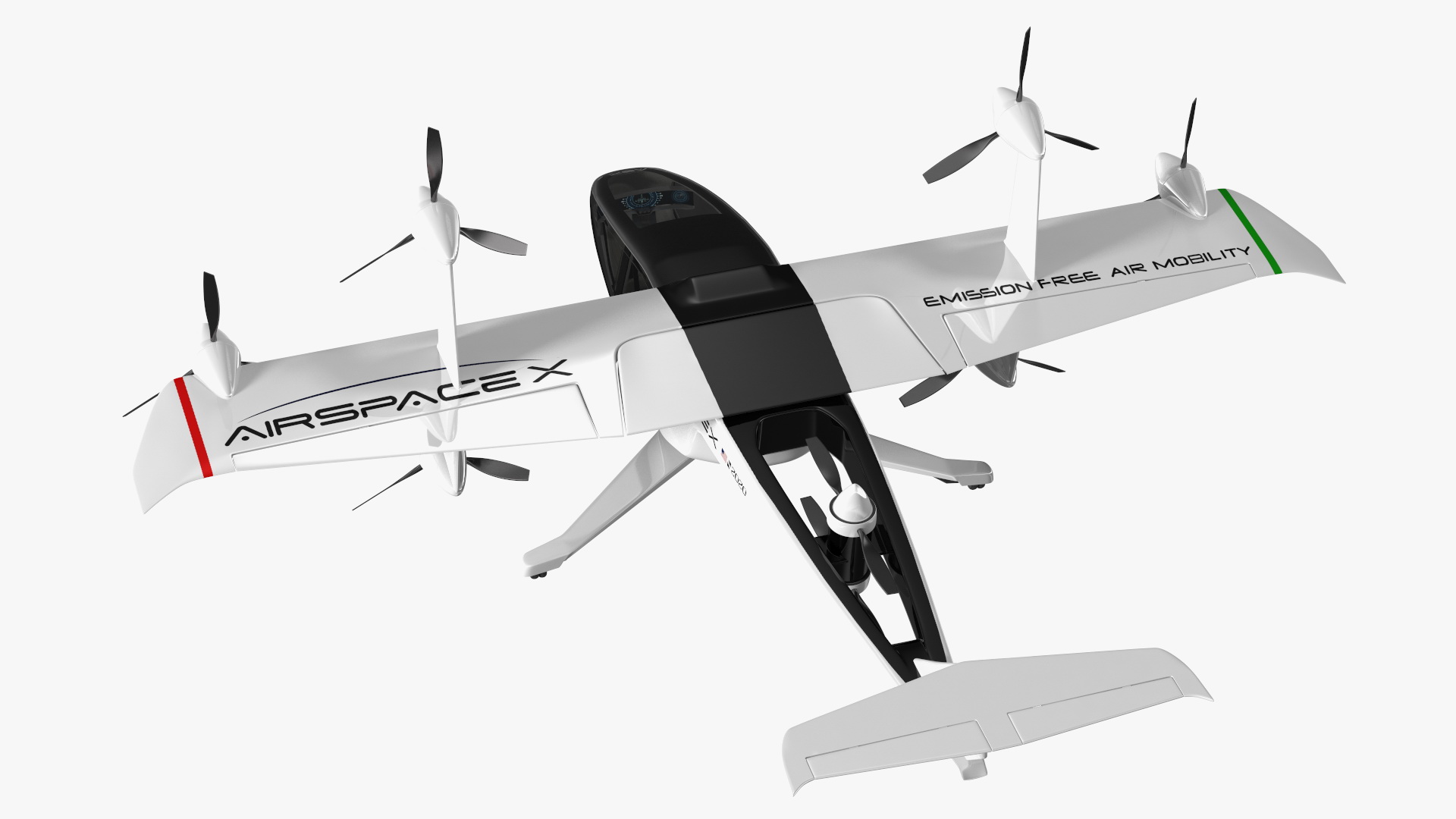 ASX MOBi-One V1 Aircraft 3D model