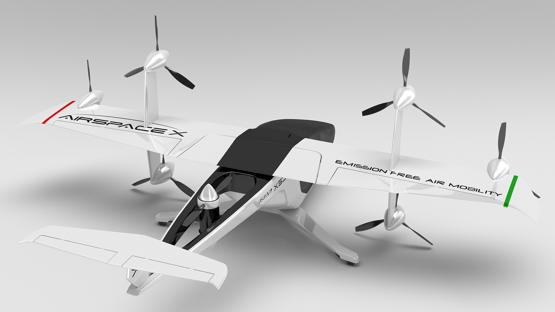 ASX MOBi-One V1 Aircraft 3D model