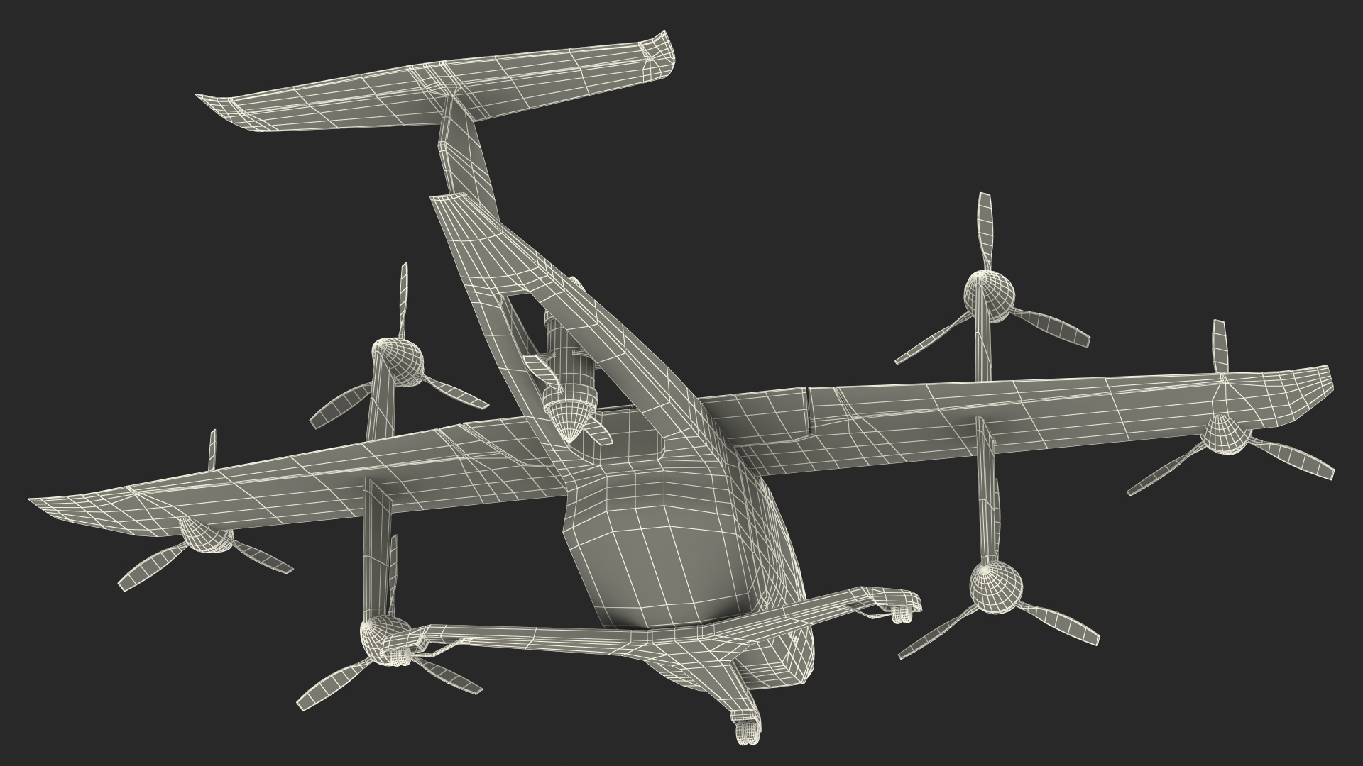 ASX MOBi-One V1 Aircraft 3D model