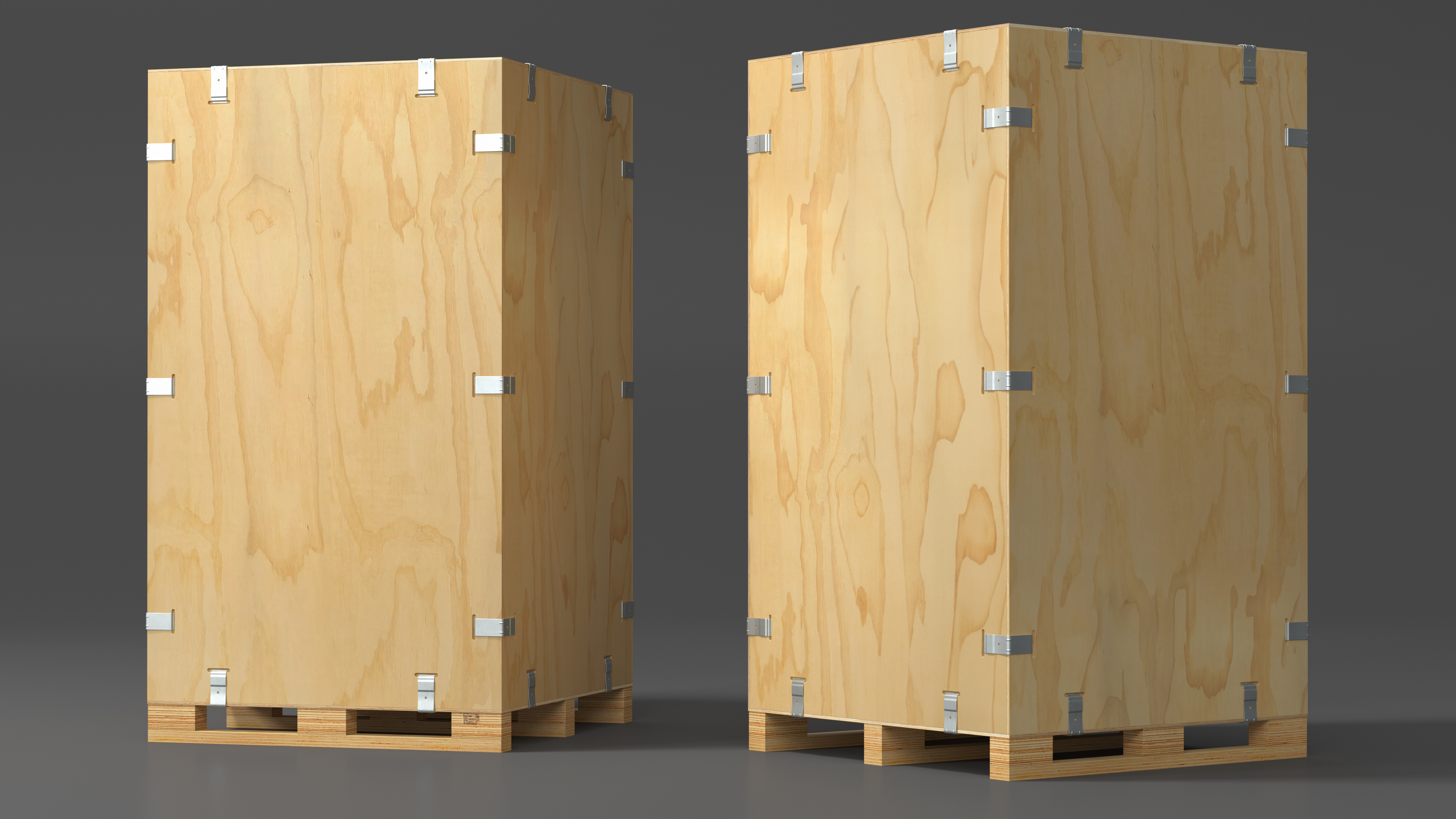 3D model Heavy Duty Shipping Crate