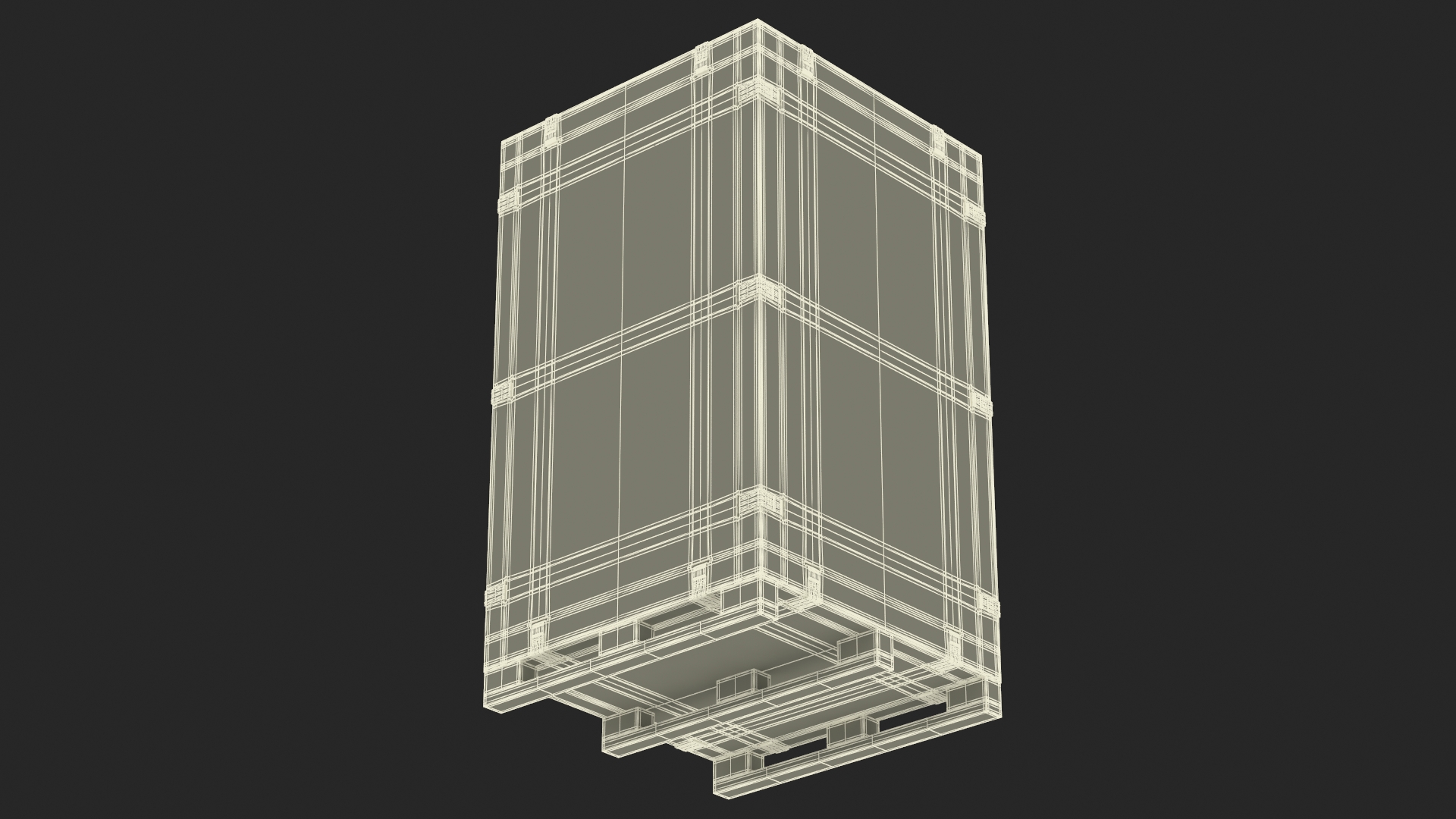 3D model Heavy Duty Shipping Crate