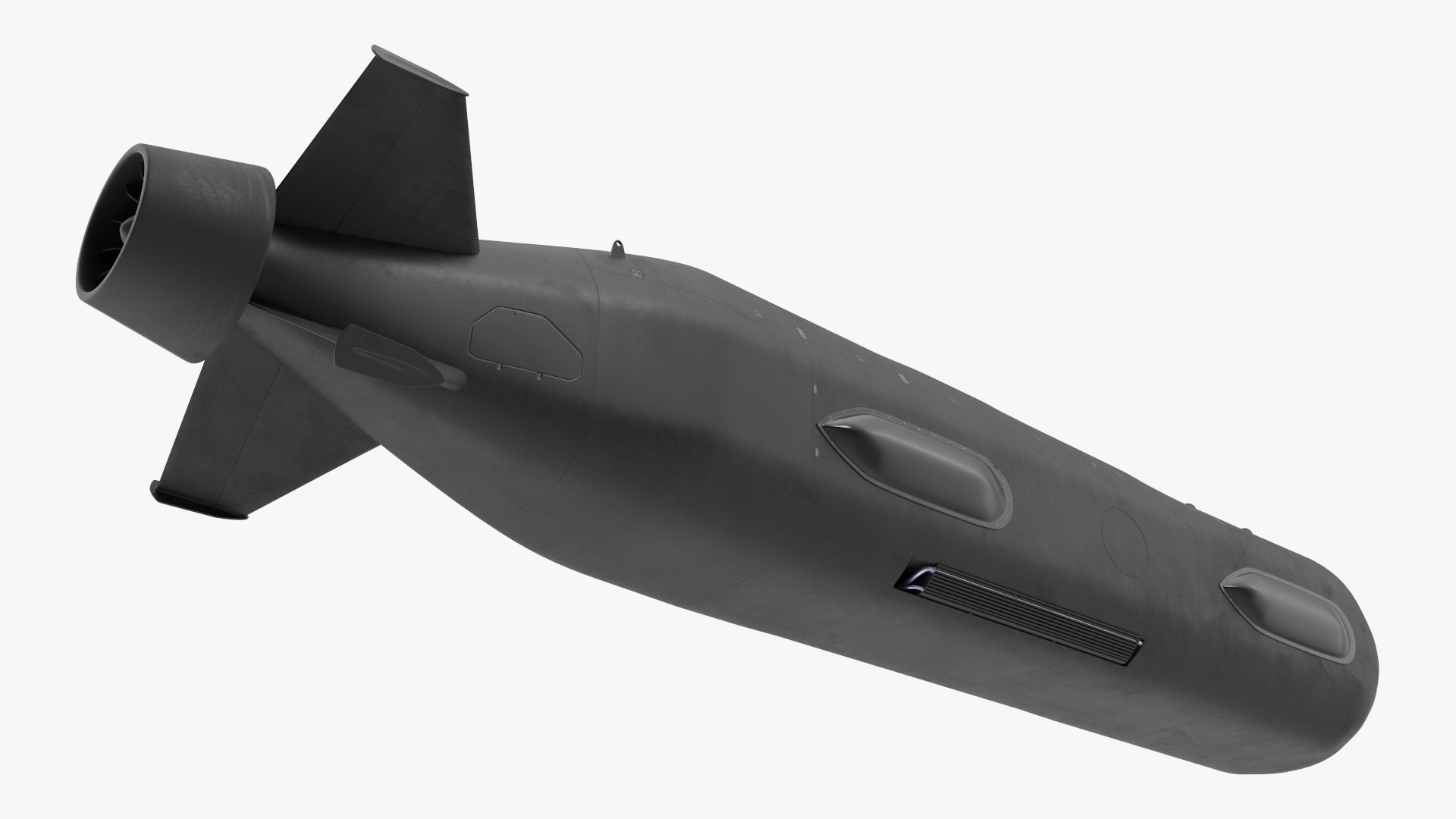 3D model Boeing Orca AUV