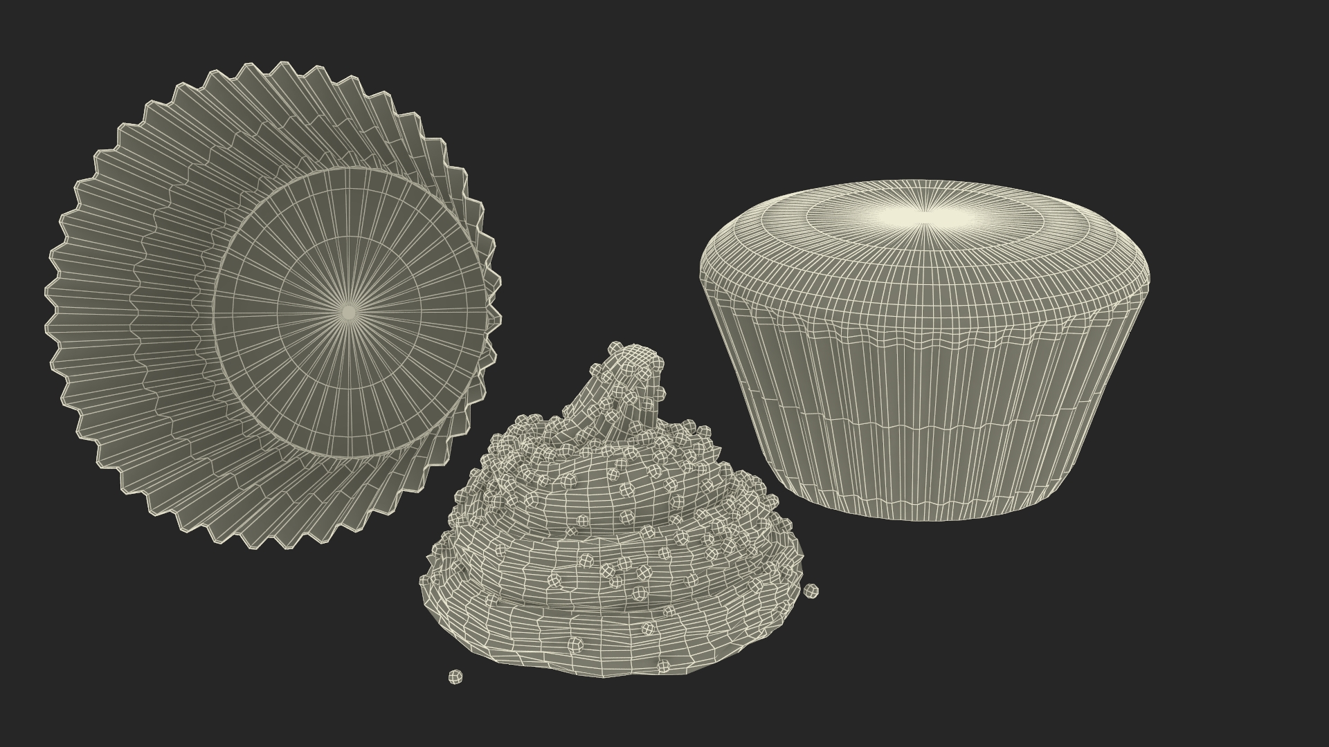 3D model Cupcake Dessert