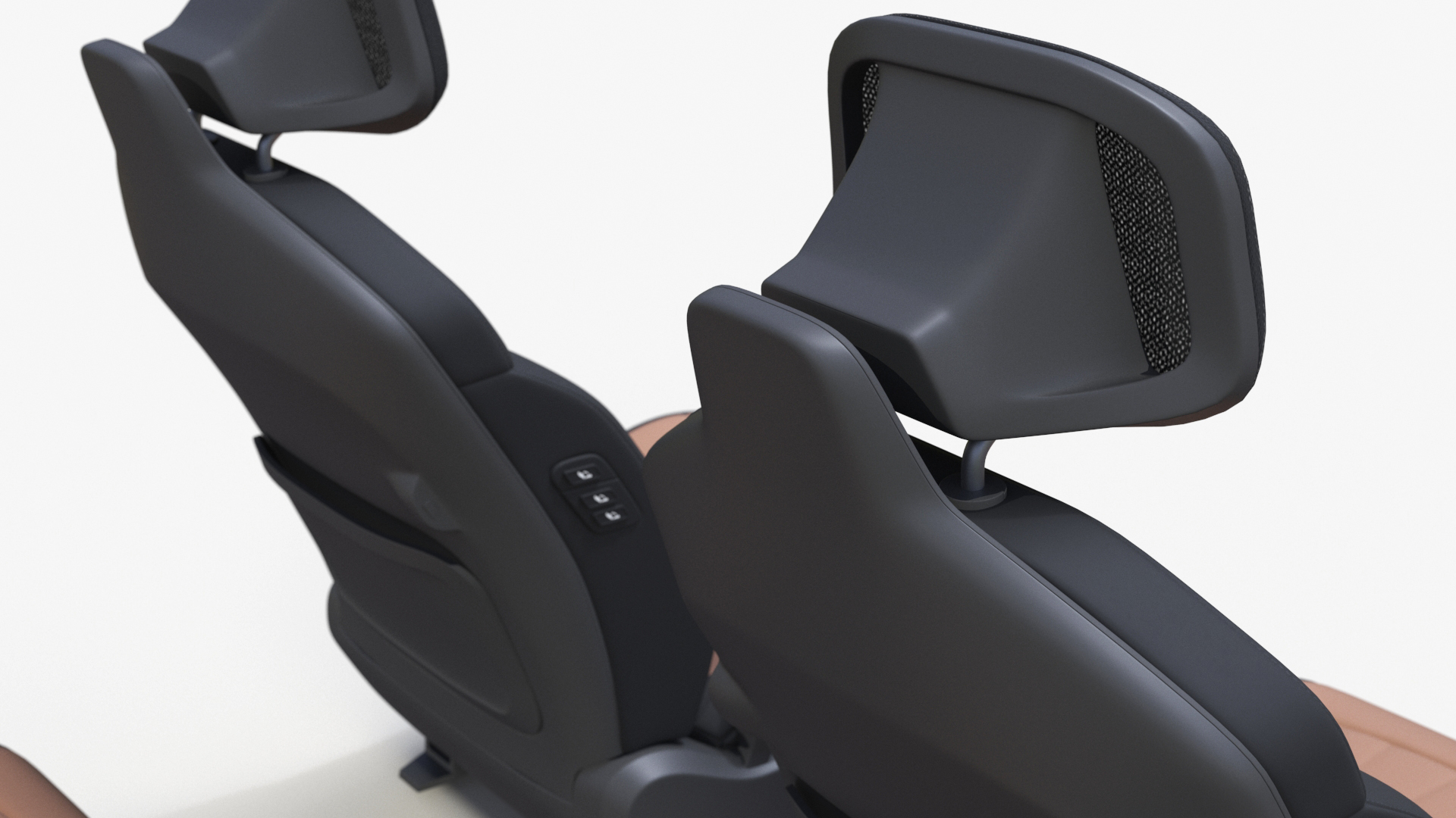 3D Vehicle Seats Row Interior Design model