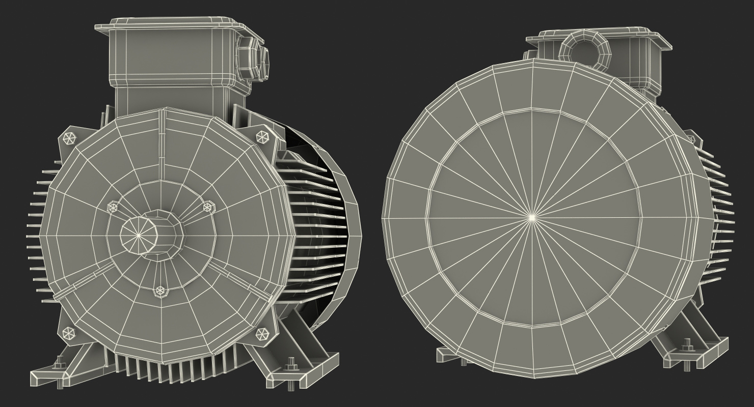 Electric Motor 3D model