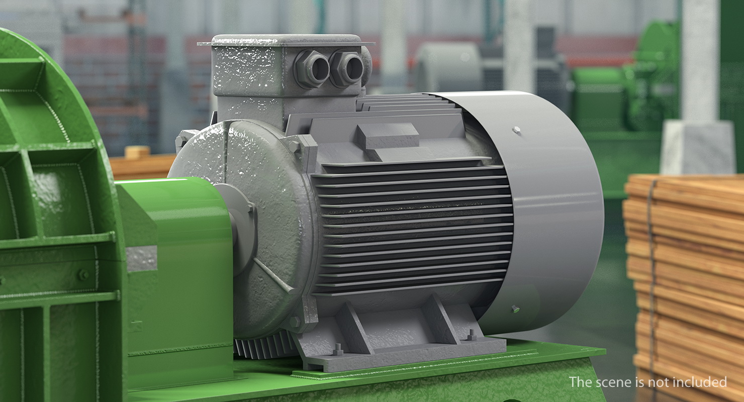 Electric Motor 3D model