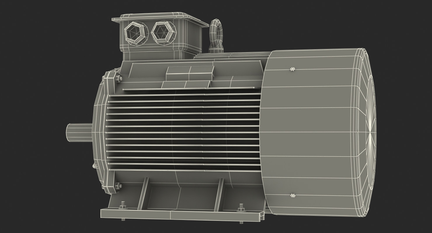 Electric Motor 3D model