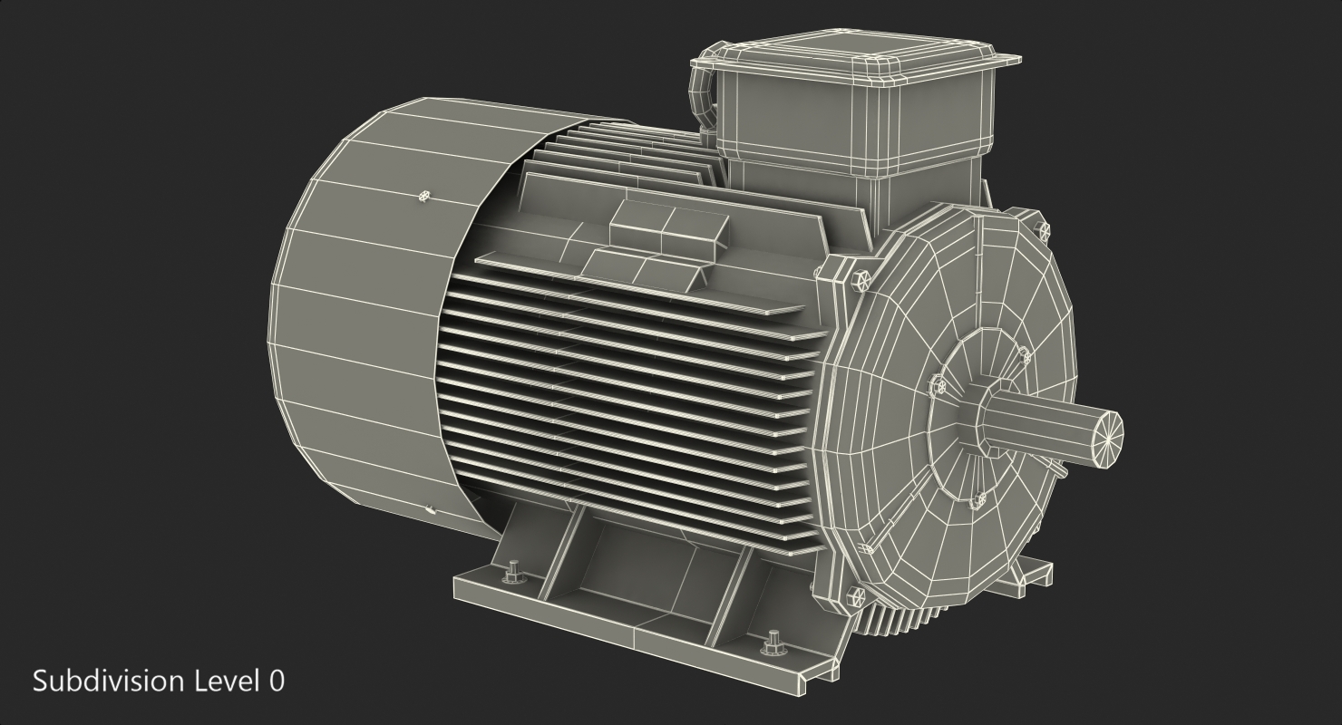 Electric Motor 3D model