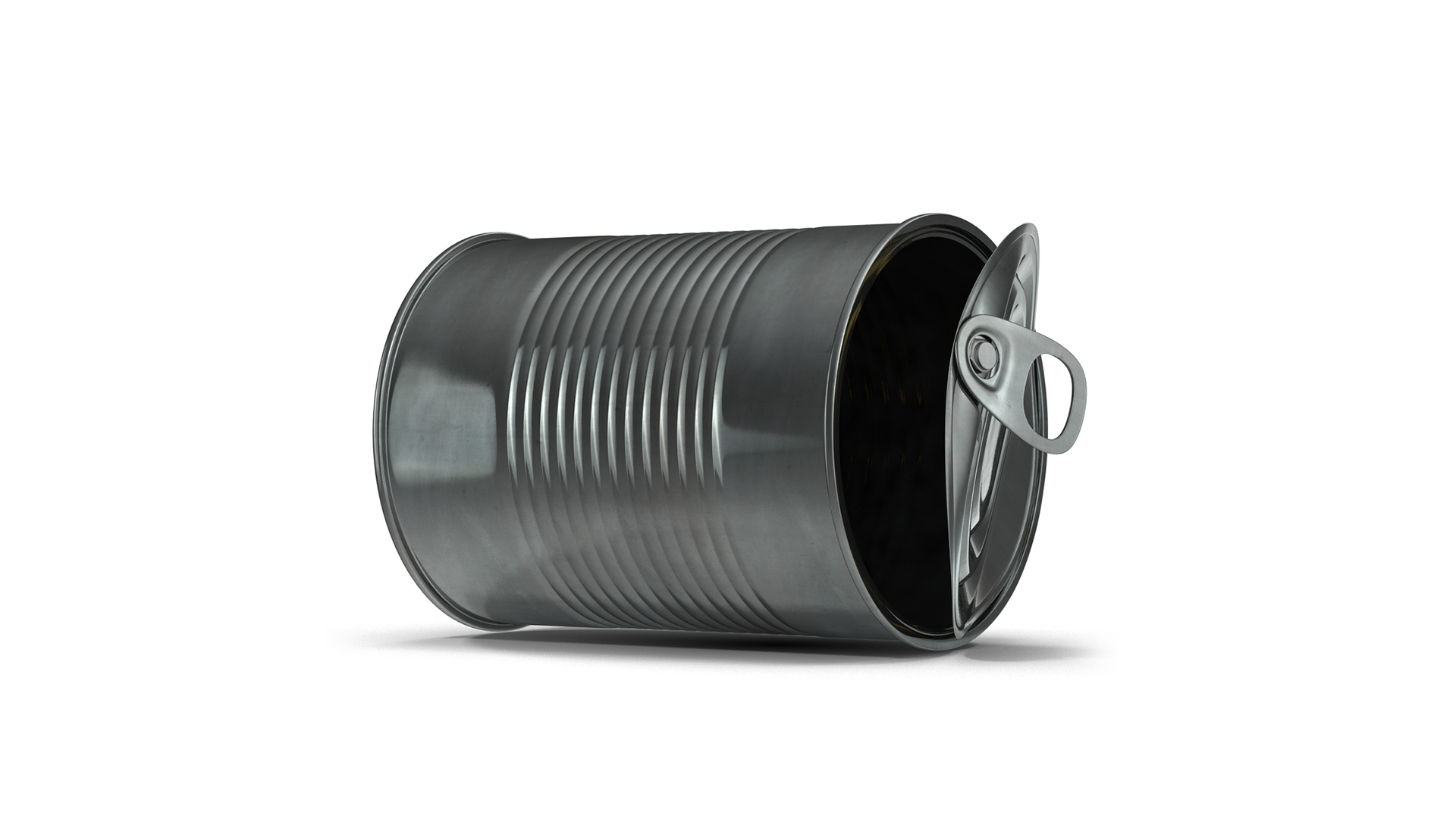 Opened Tin Can 3D model