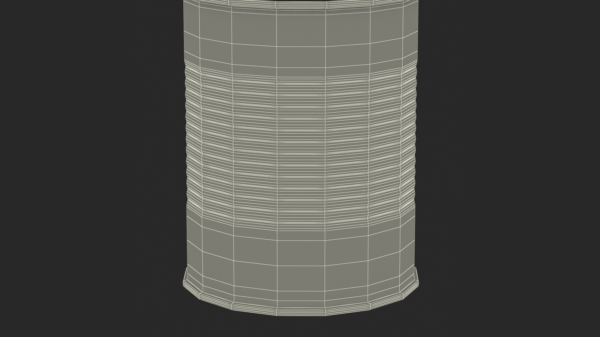 Opened Tin Can 3D model