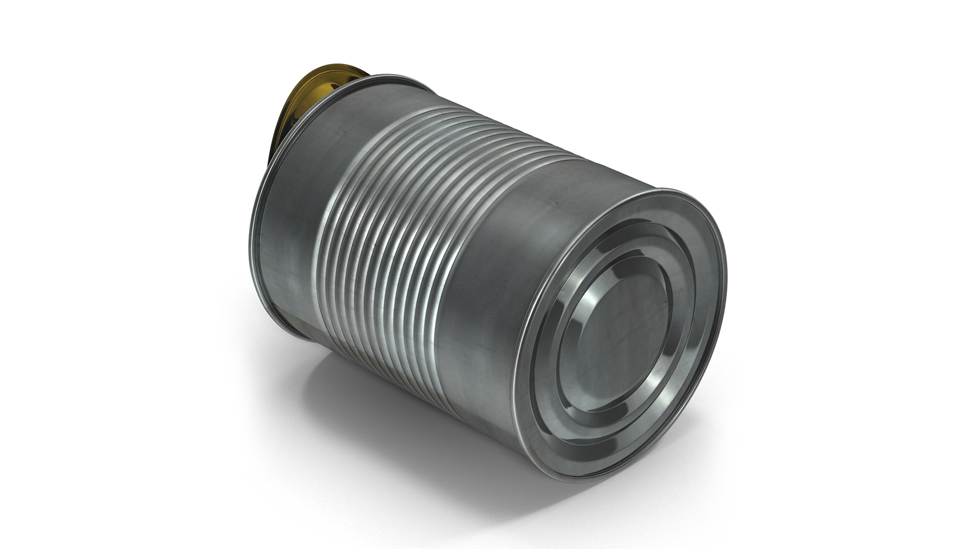 Opened Tin Can 3D model