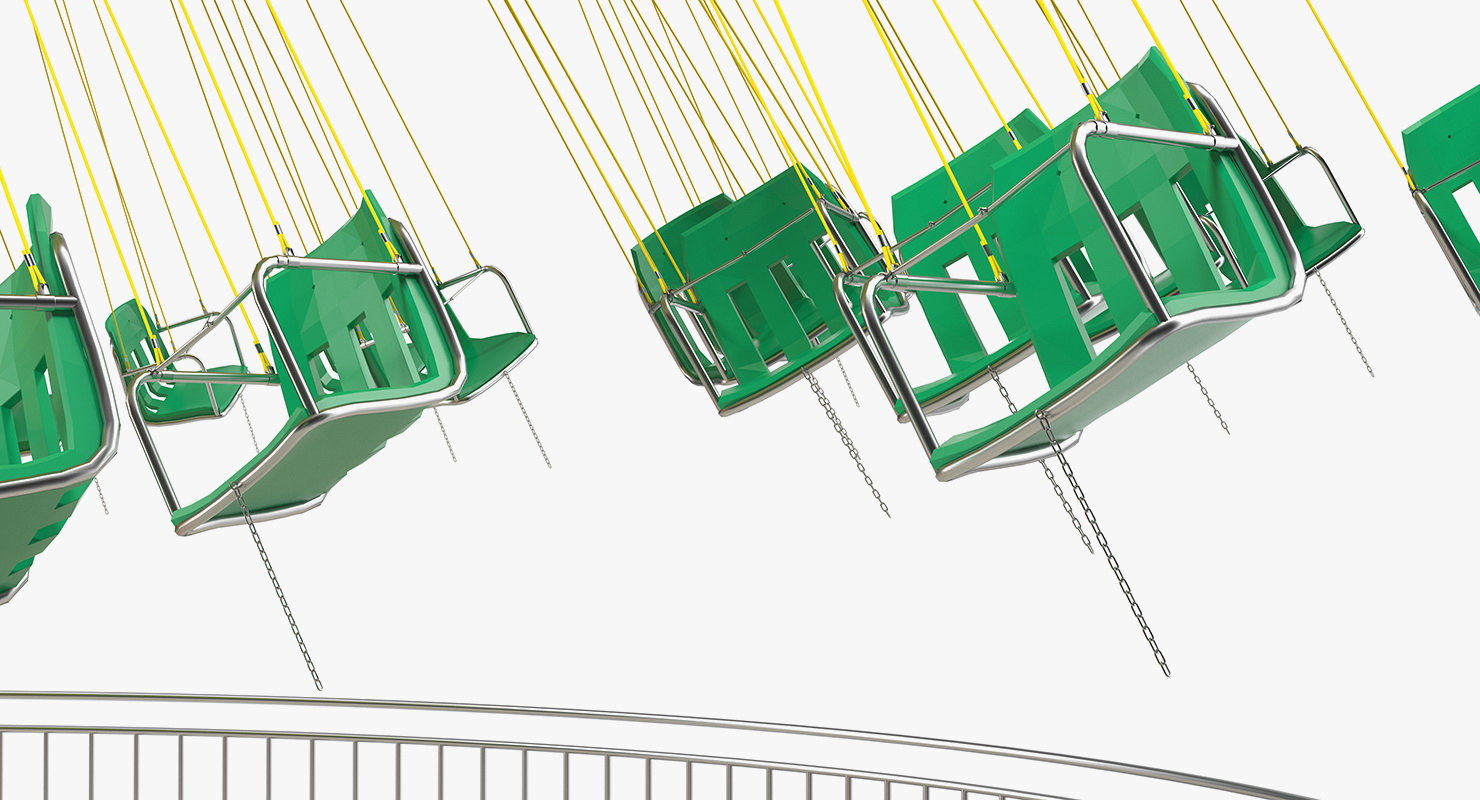 Carnival Swing Ride 3D model