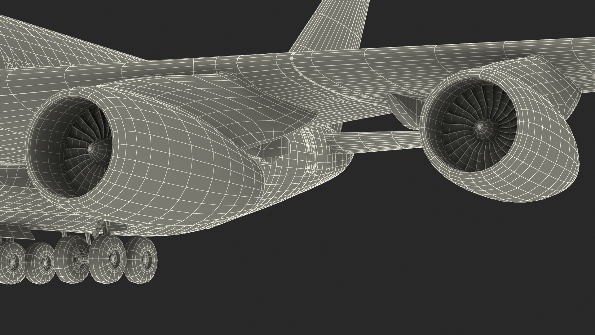 3D Ilyushin IL-96-400 model