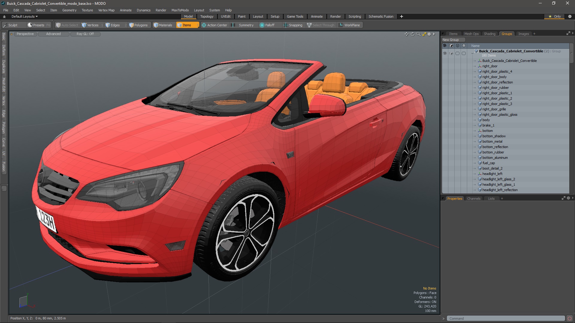 3D model Buick Cascada Cabriolet Convertible