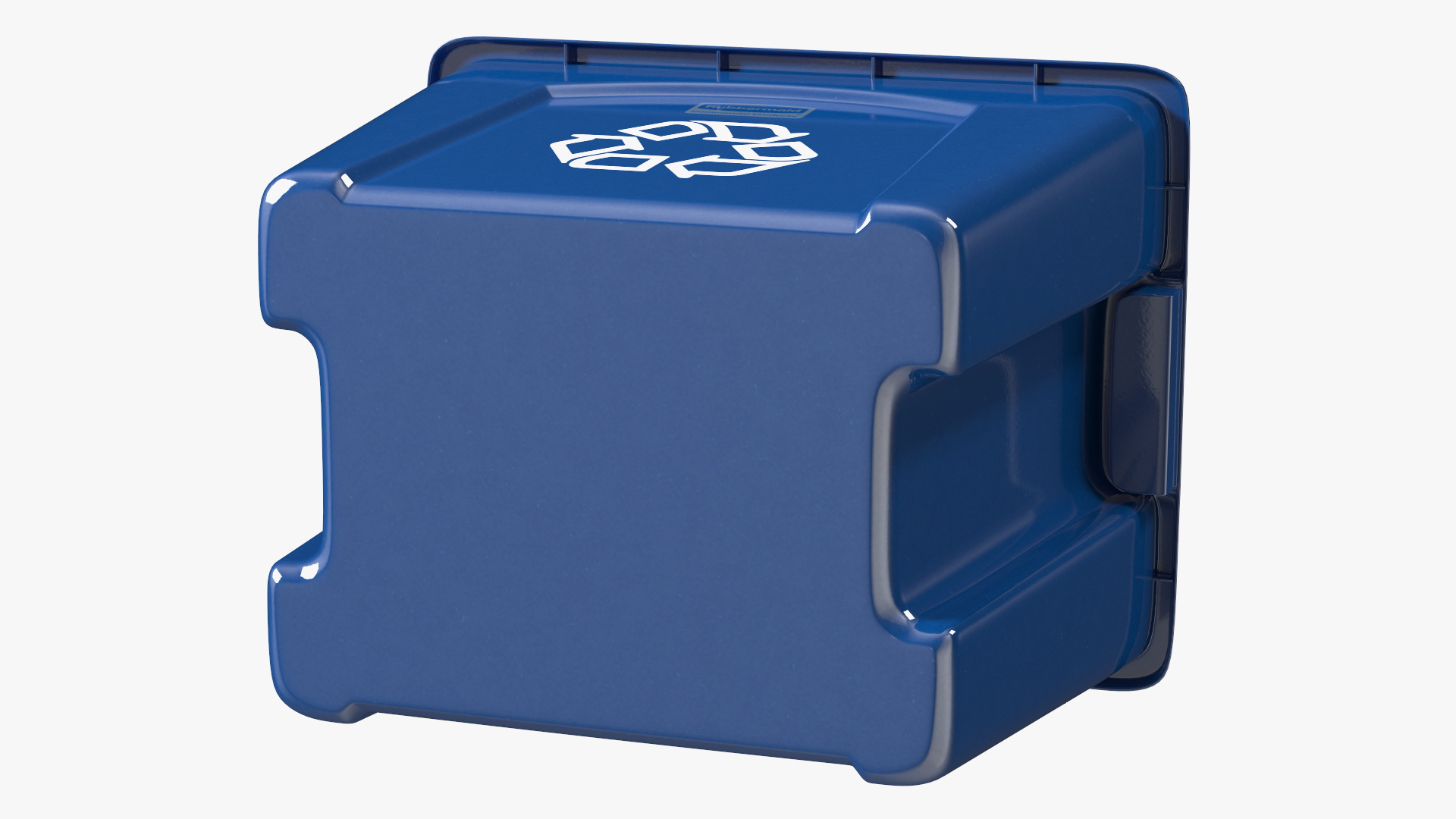 3D Stackable Recycling Bin model