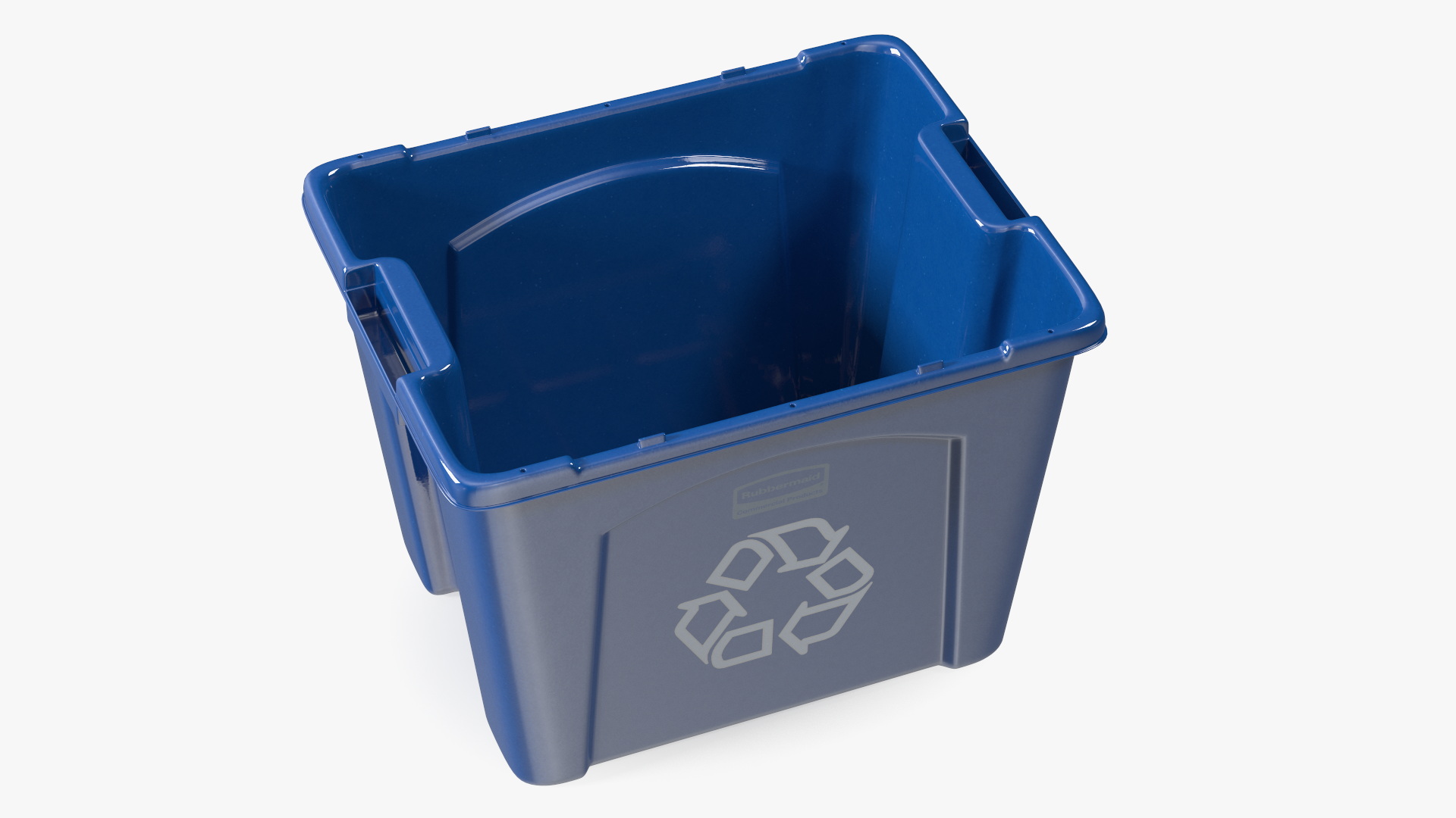 3D Stackable Recycling Bin model