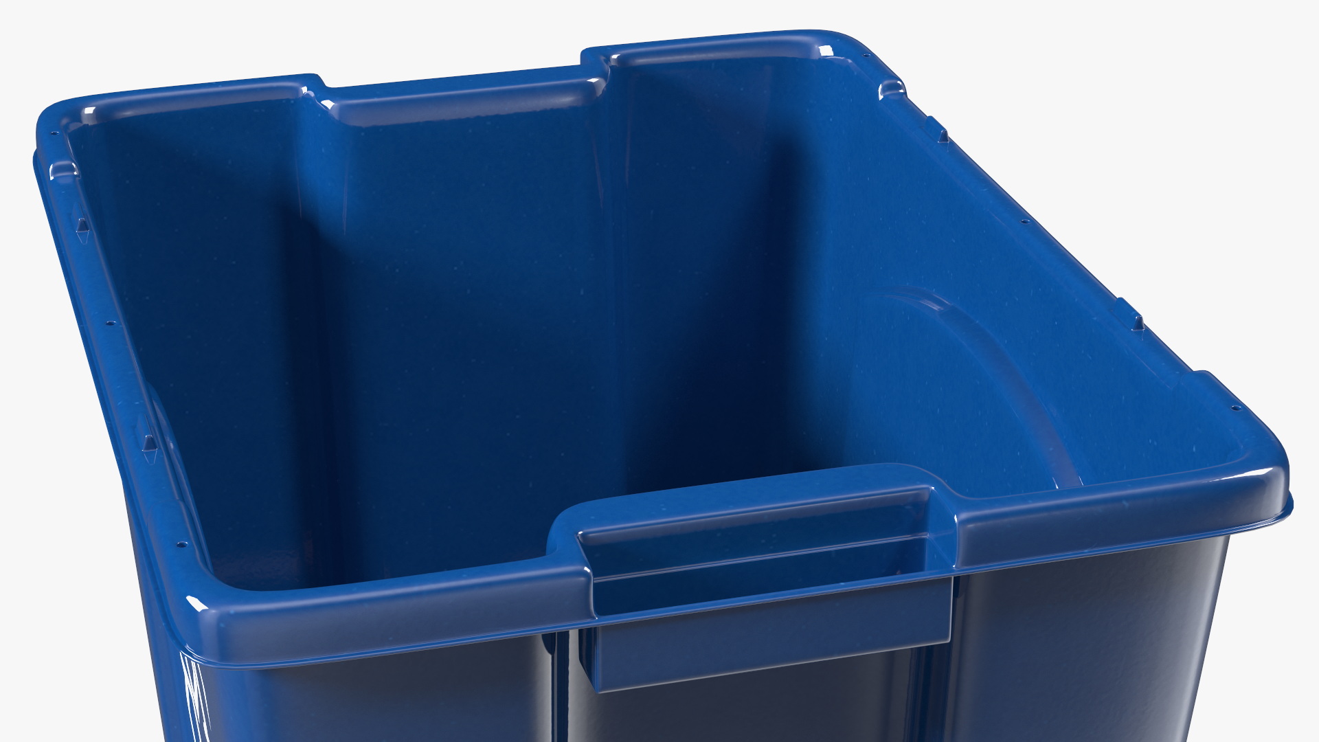 3D Stackable Recycling Bin model