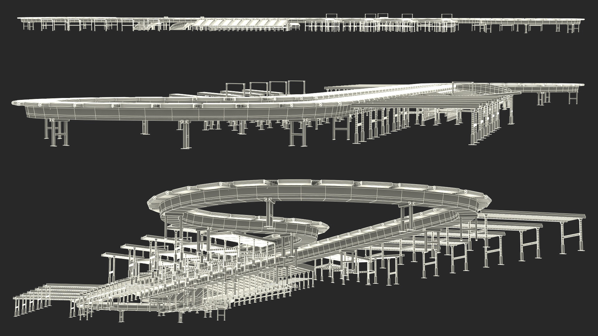 Cross Belt Sorter 3D