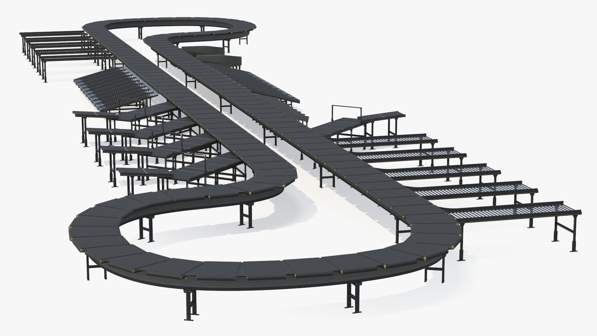 Cross Belt Sorter 3D